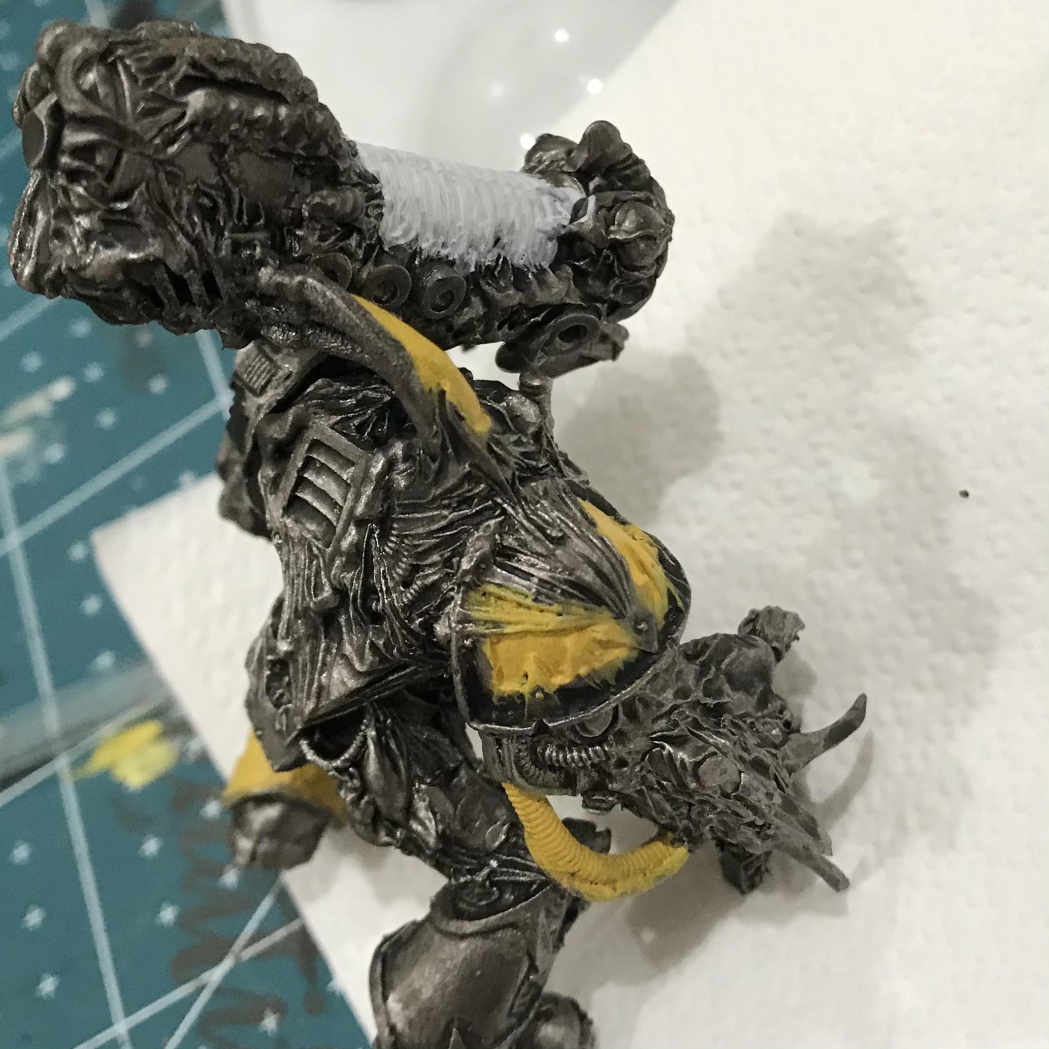 Conversion, Iron Warriors, Kitbash, Metal, Obliterators, Work In Progress