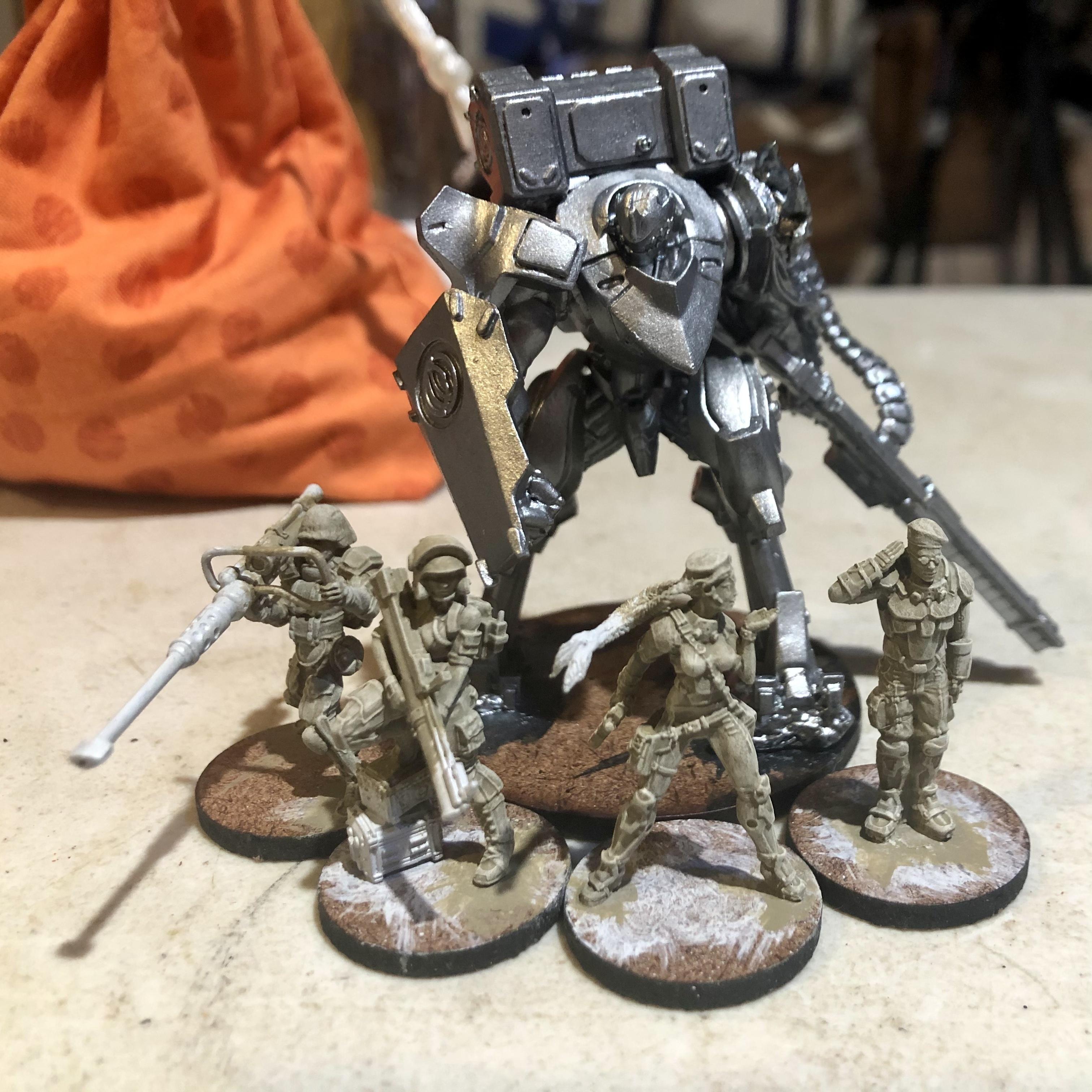 Combined Army, Corvus Belli, Fusiliers, Infinity, Raicho