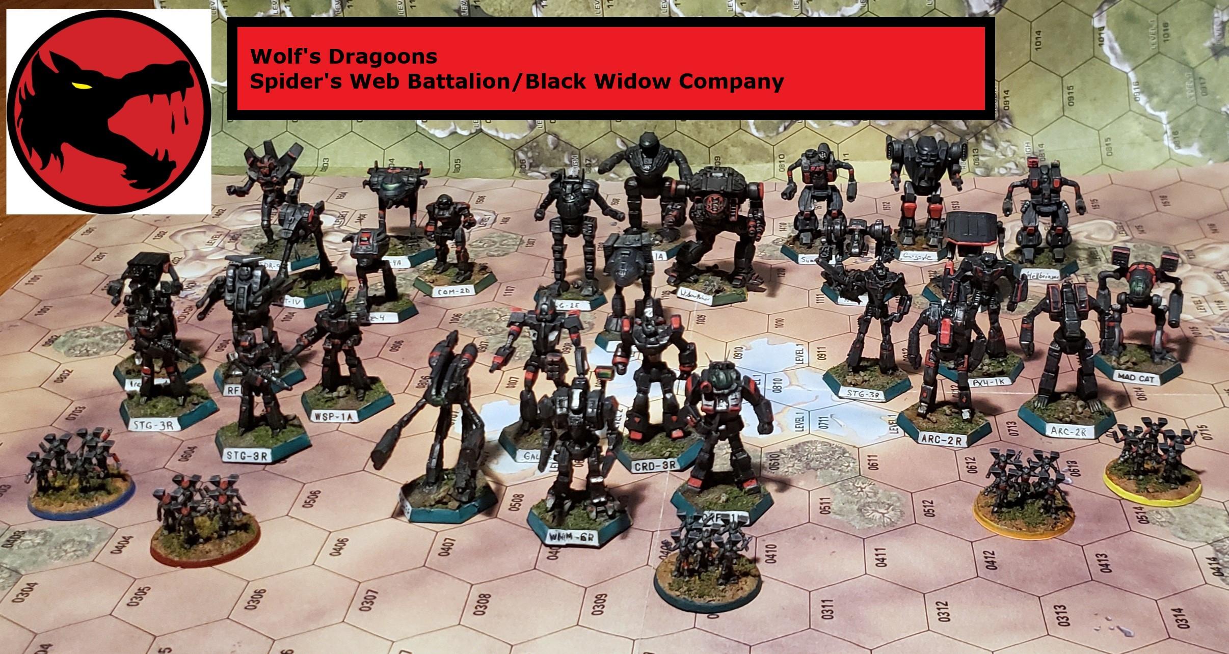 Battletech, Black Widows, Wolf's Dragoons