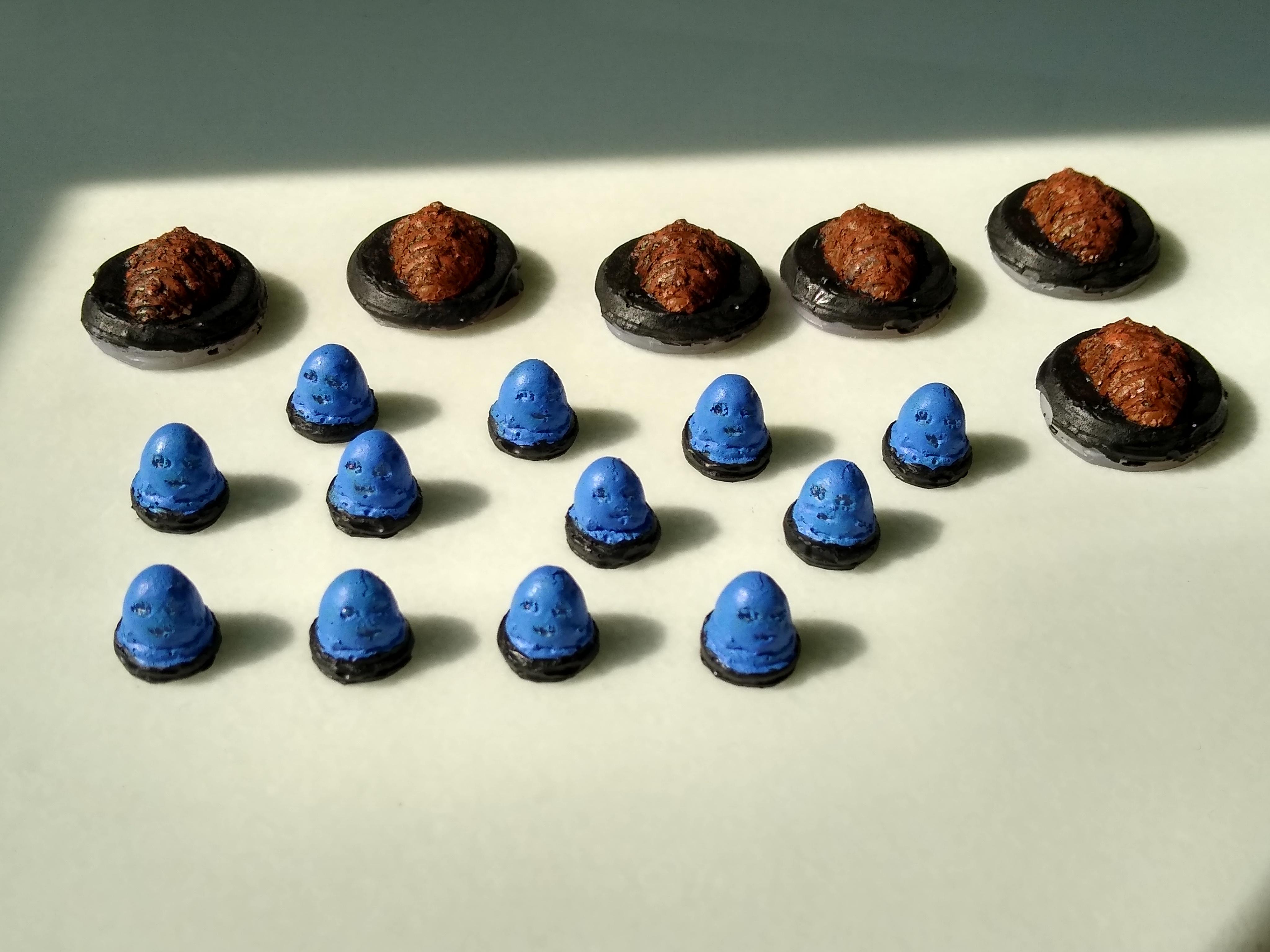 first cast figures painted