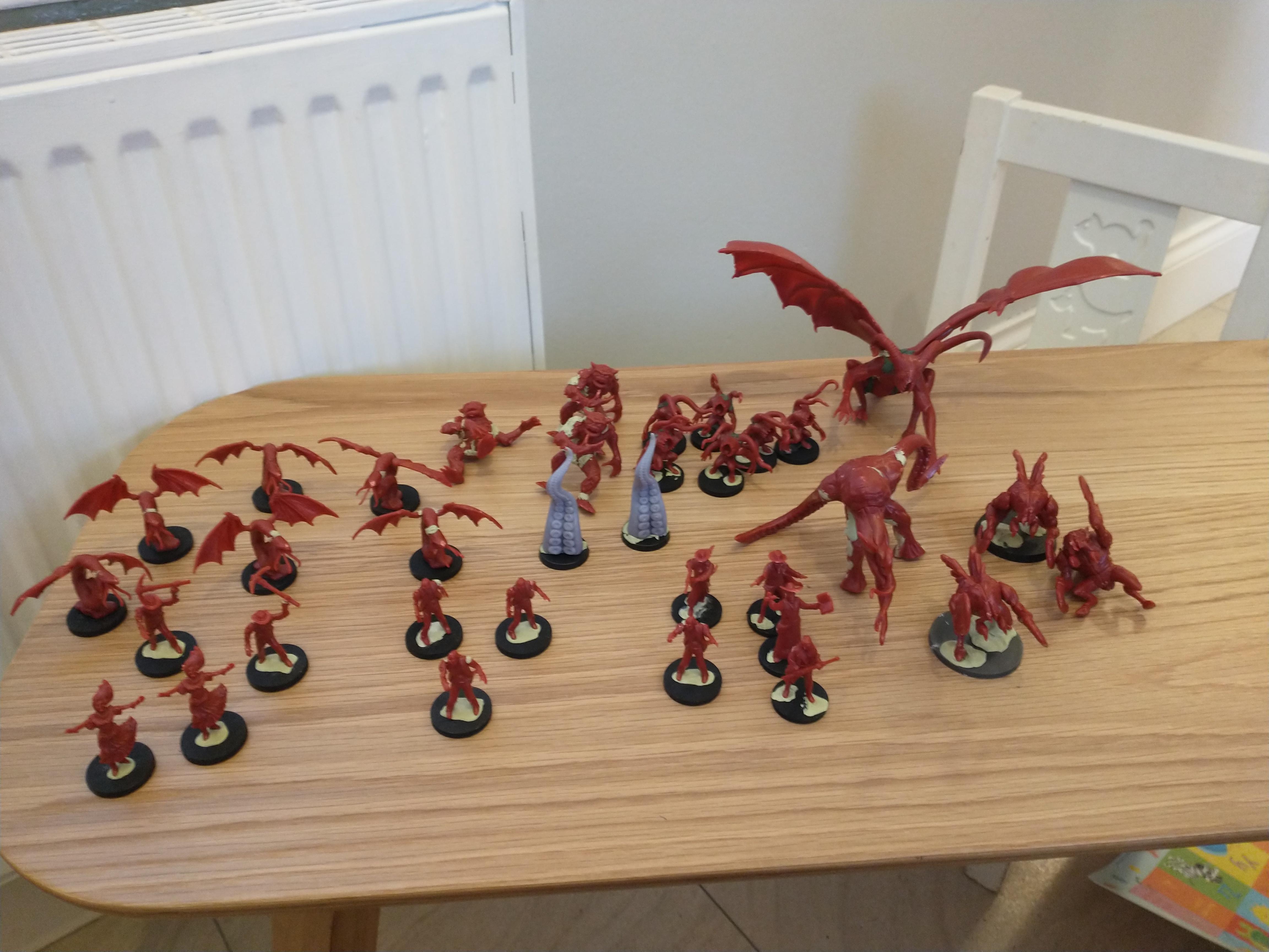 Horde of swamp things