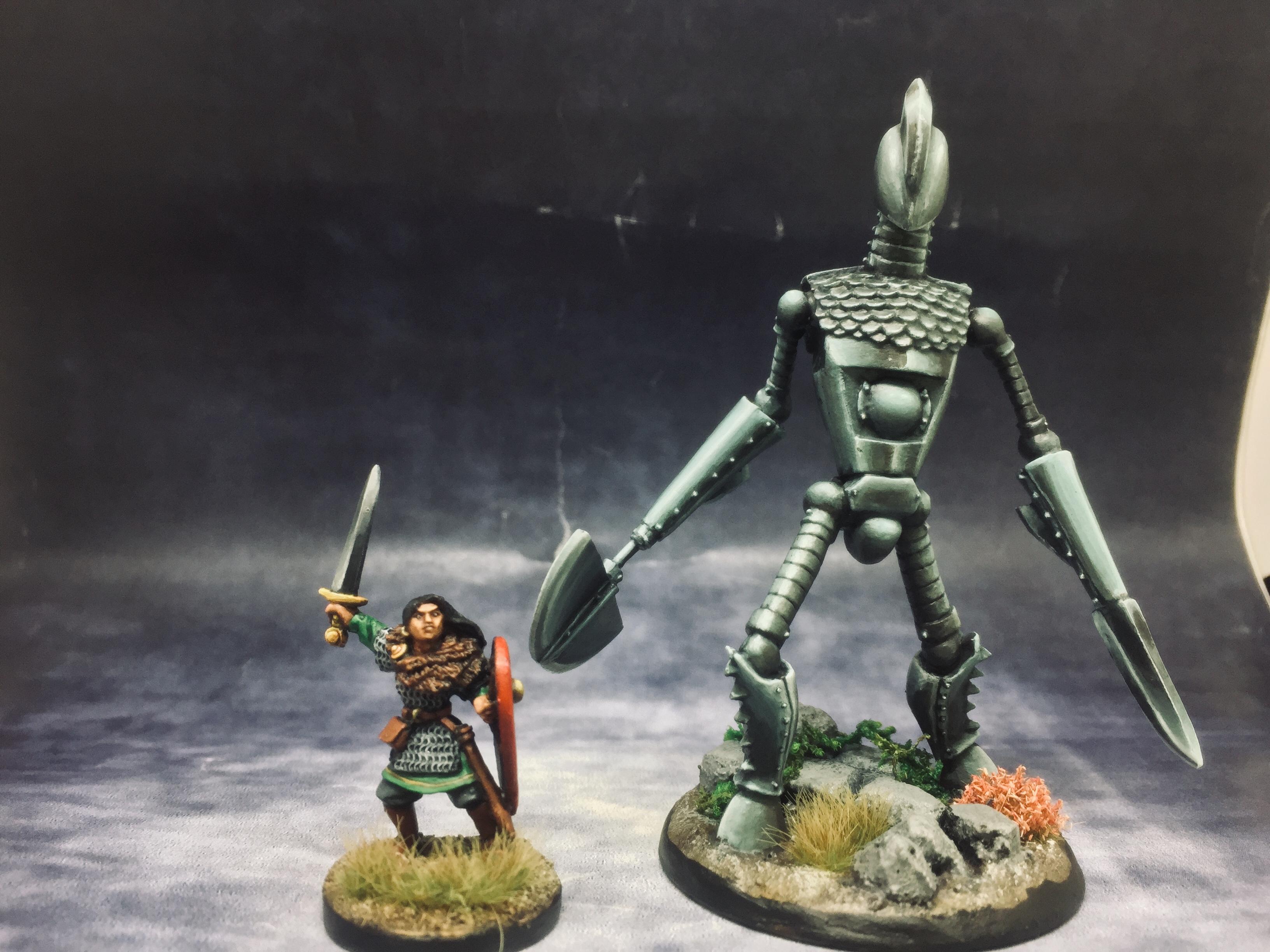 Construct, Foundry, Frostgrave, Golem, Iron, January 2021, Non-Metallic Metal, Wargames Foundry