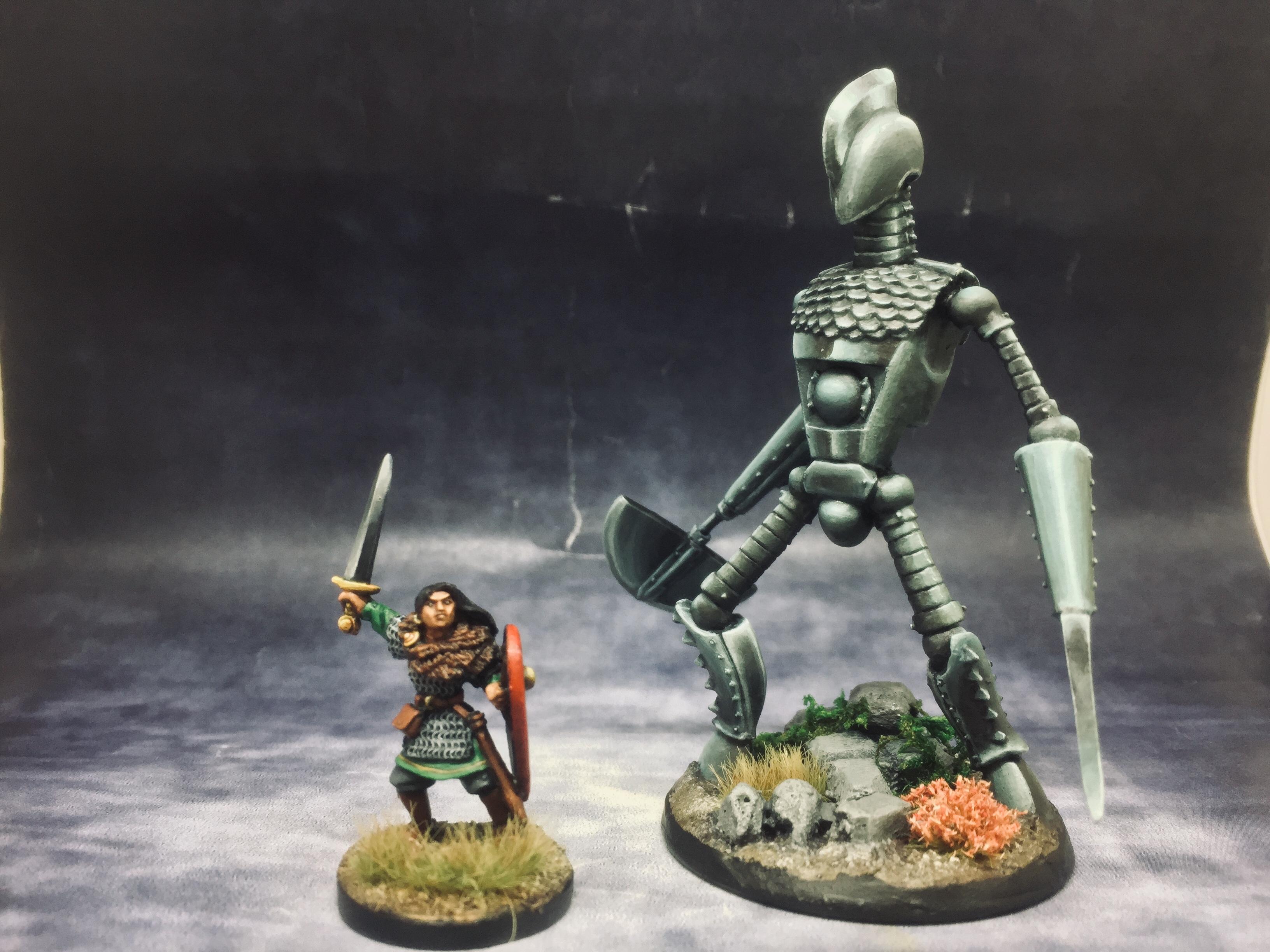 Construct, Foundry, Frostgrave, Golem, Iron, January 2021, Non-Metallic Metal, Wargames Foundry