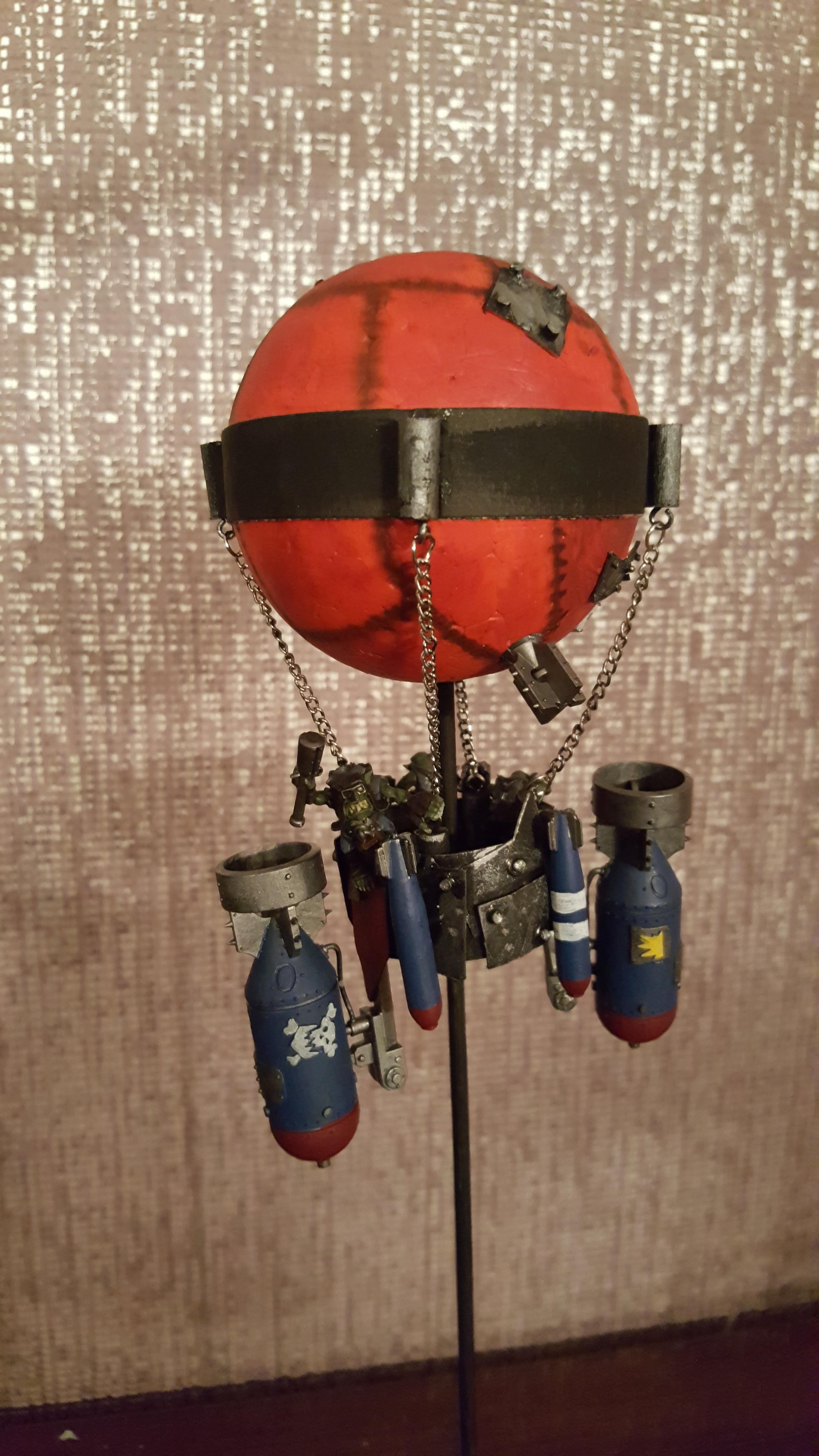 Balloons, Gretchin, Grot-tank, Grots, Kitbash, Orks, Tank