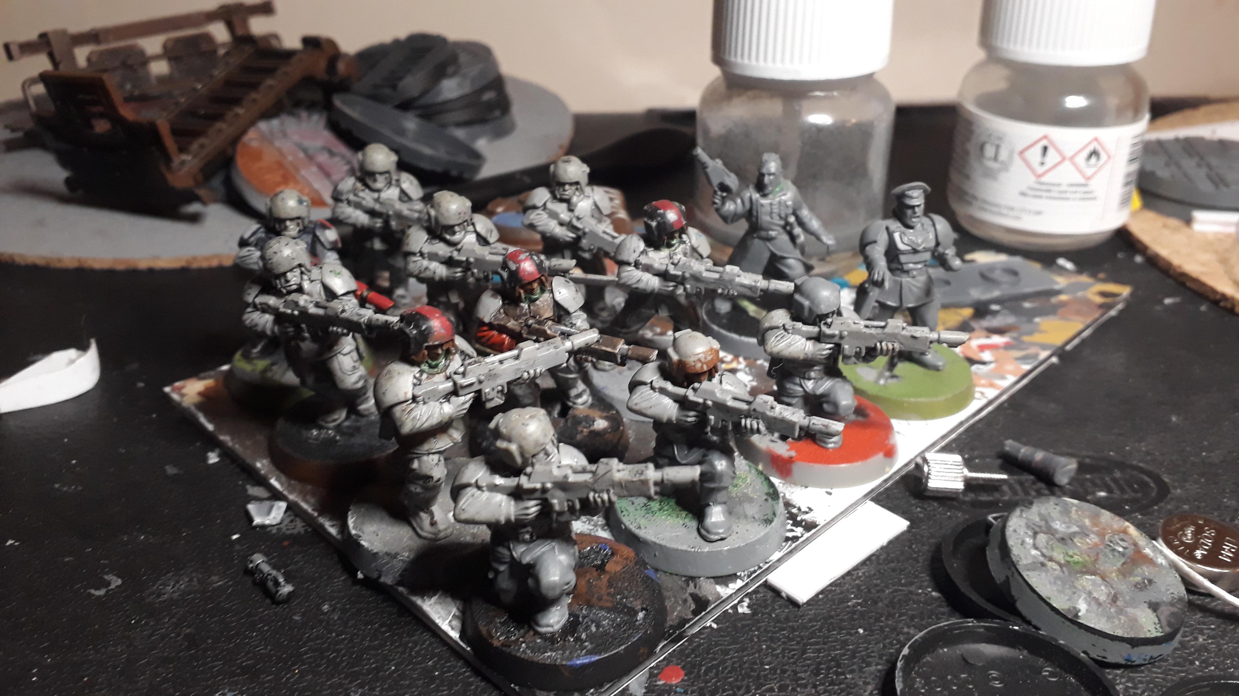 8th, Astra, Guard, Imperial, Militarum, Necromundian, Work In Progress