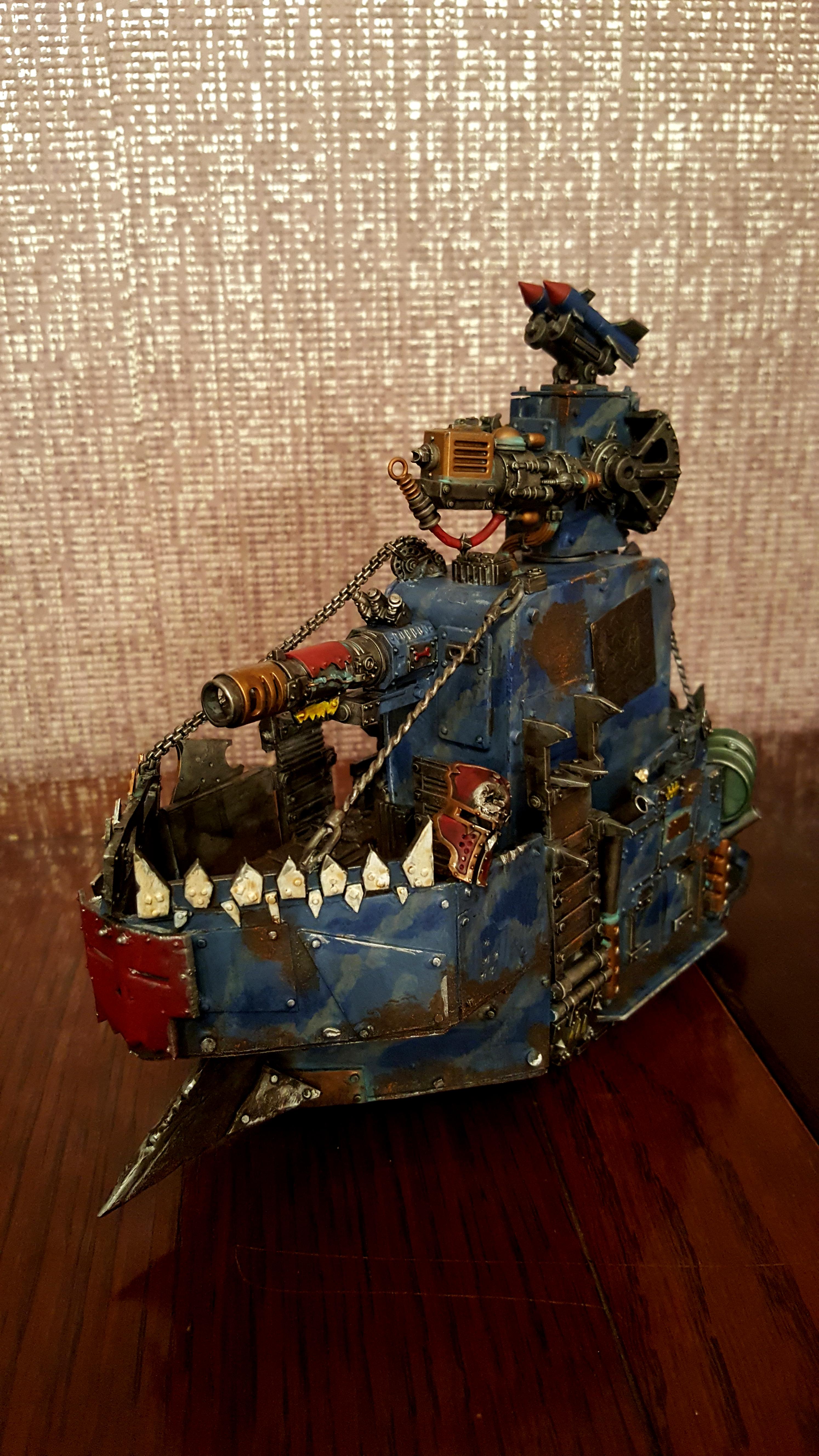 Gretchin, Grot-tank, Grots, Kitbash, Mega Tank, Mega-tank, Orks, Tank