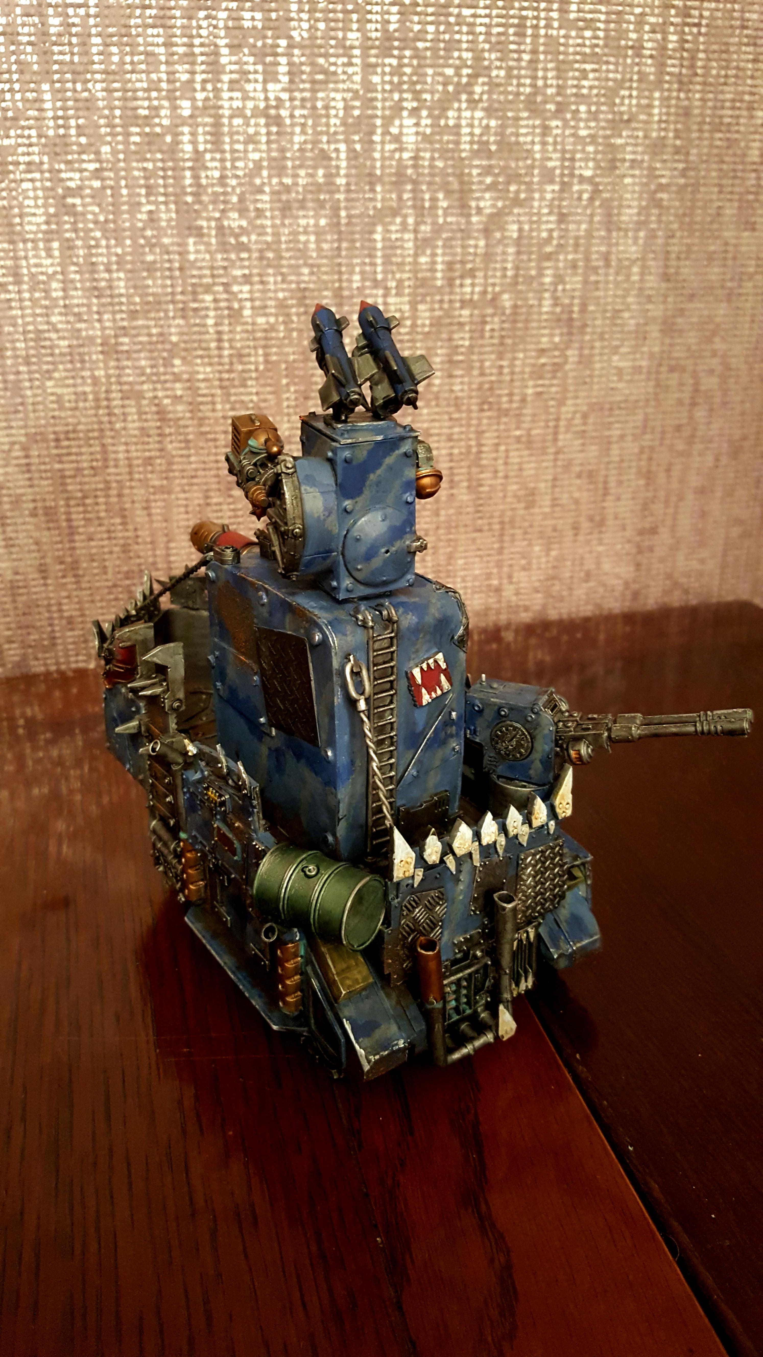 Gretchin, Grot-tank, Grots, Kitbash, Mega Tank, Mega-tank, Orks, Tank