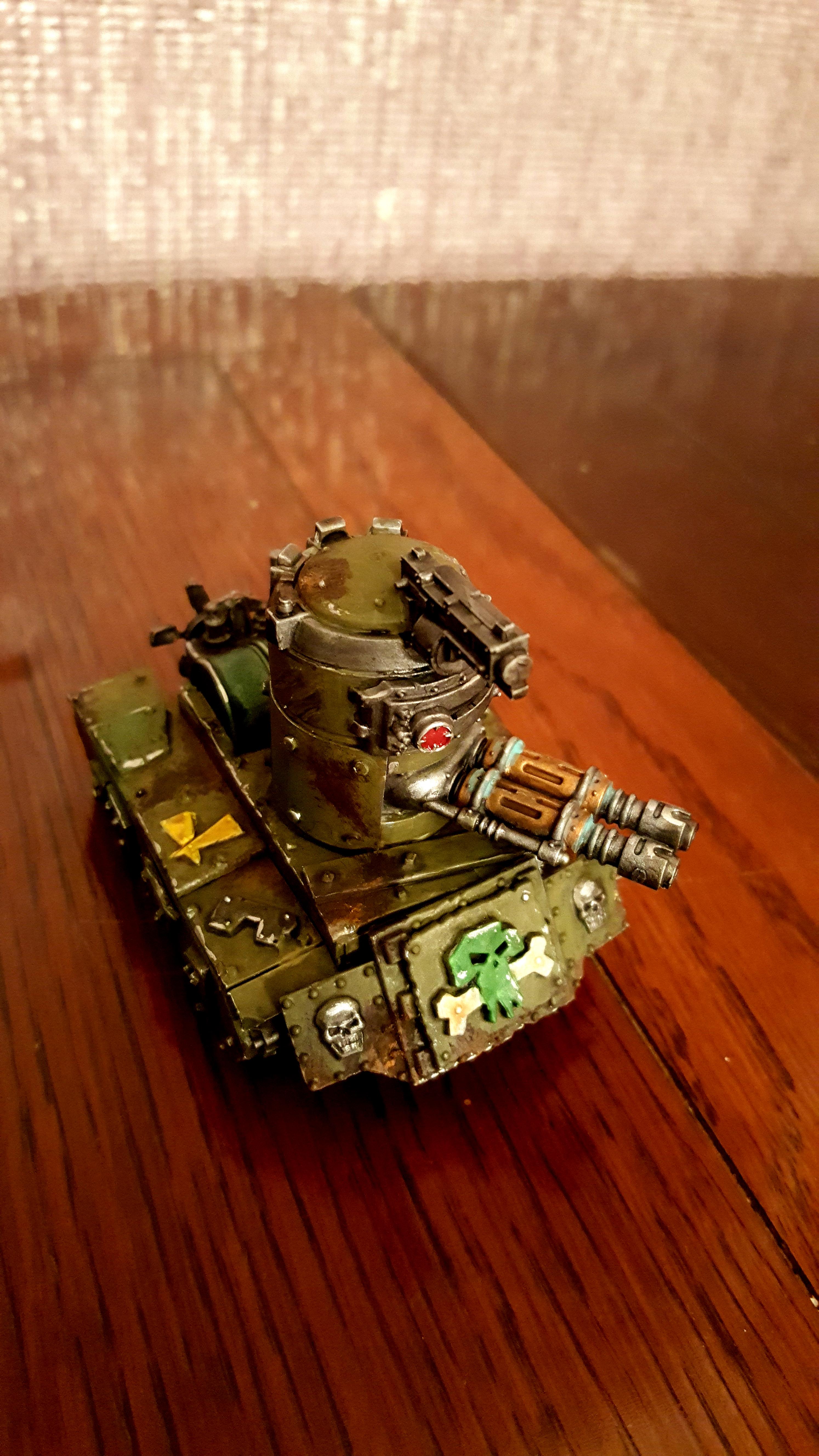 Gretchin, Grot-tank, Grots, Kitbash, Mega Tank, Mega-tank, Orks, Tank