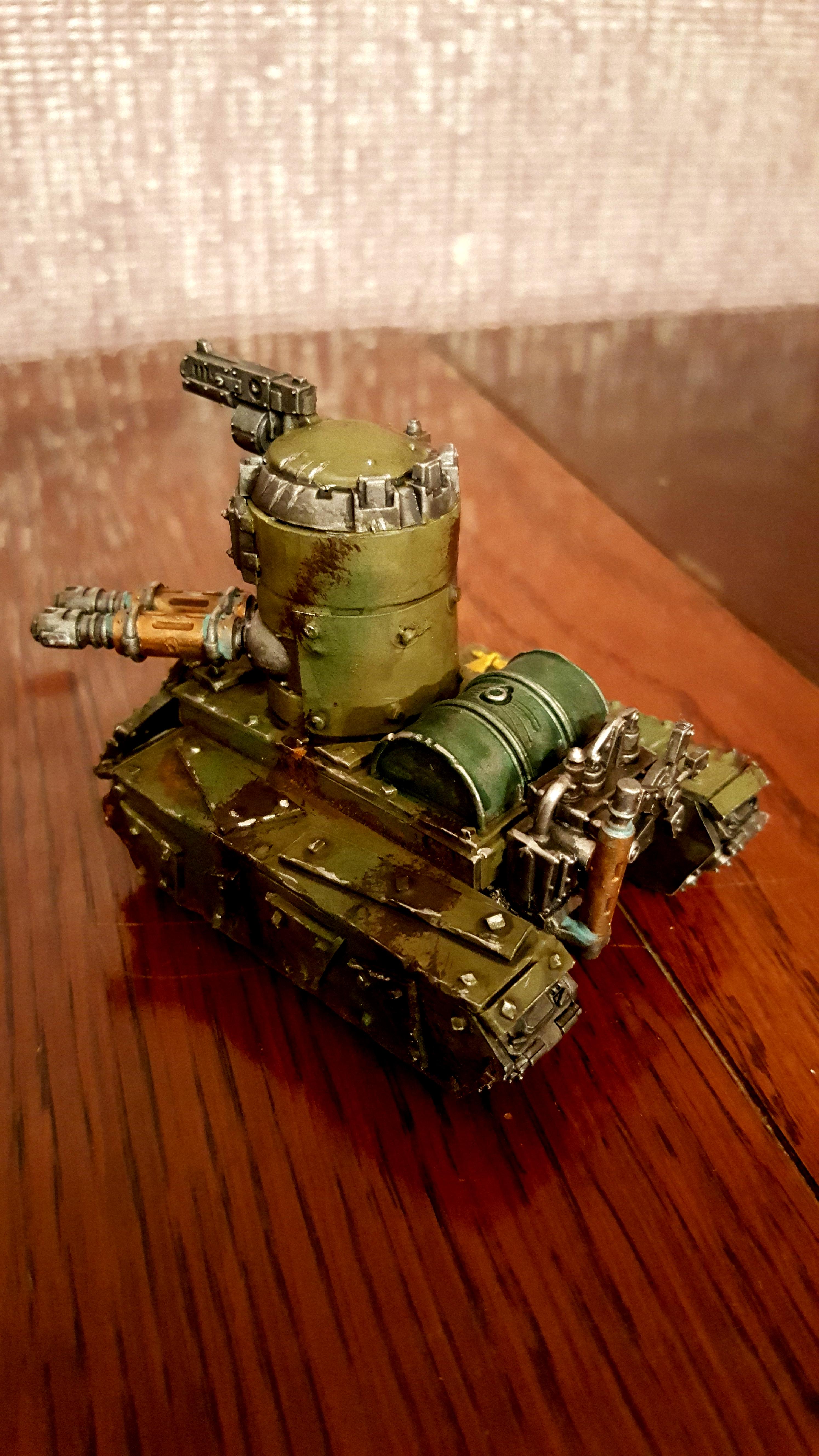 Gretchin, Grot-tank, Grots, Kitbash, Mega Tank, Mega-tank, Orks, Tank