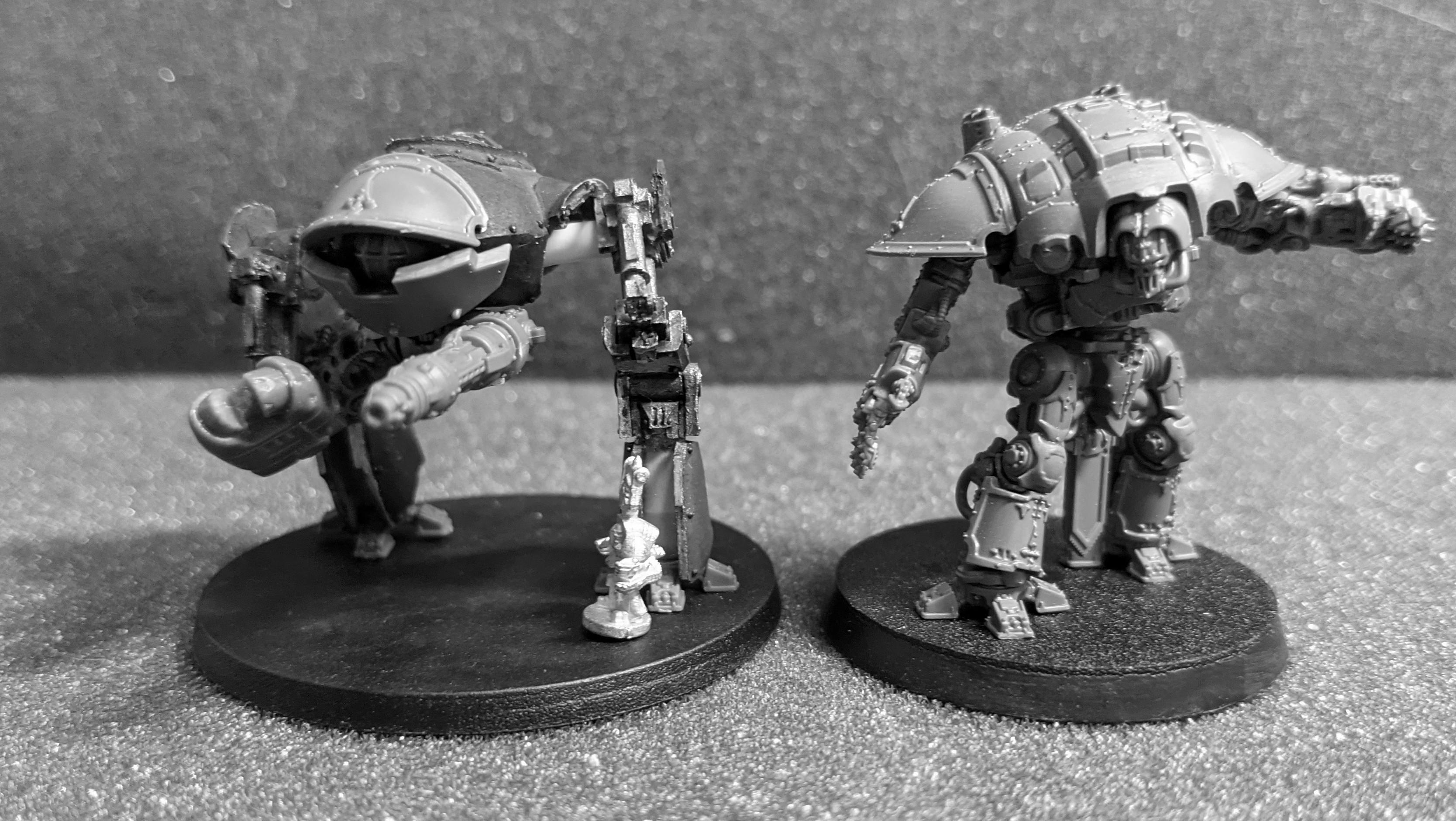 Conversion, Kitbash, Knights, Old School, Titanicus