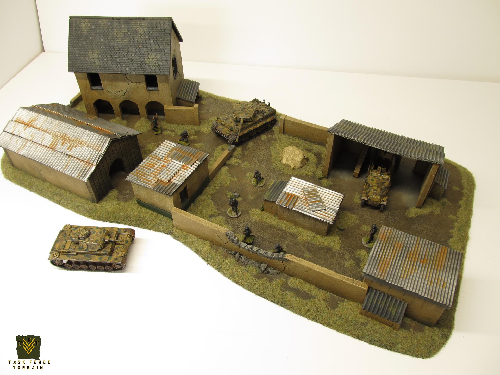 20mm, Buildings, Terrain, Wargames Terrain, World War 2