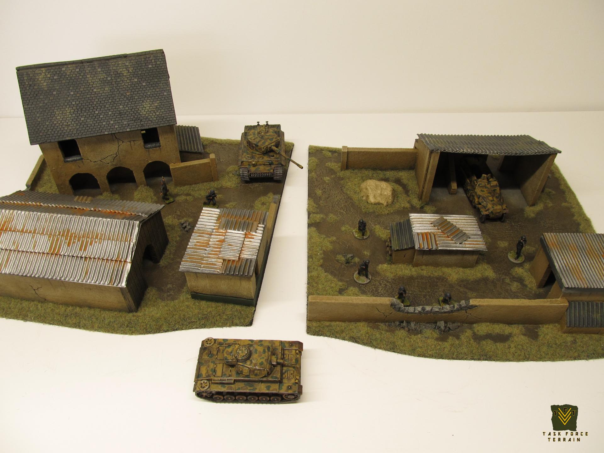 20mm, Buildings, Terrain, Wargames Terrain, World War 2