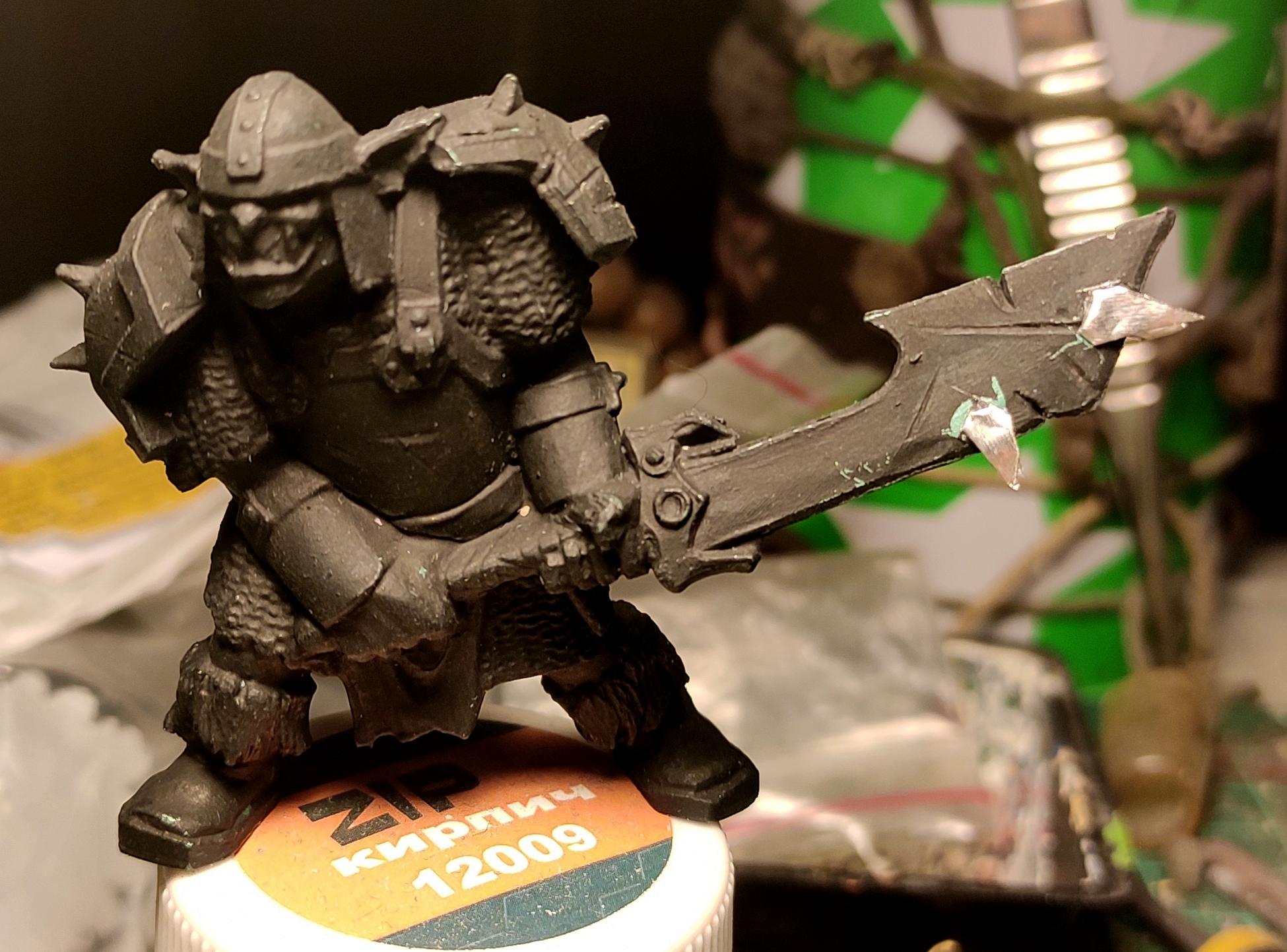 Conversion, Fantasy Battles, From Russia, Great Weapon, Infantry, Orcs, Regiment, Sword, Technolog, Tehnolog, Work In Progress