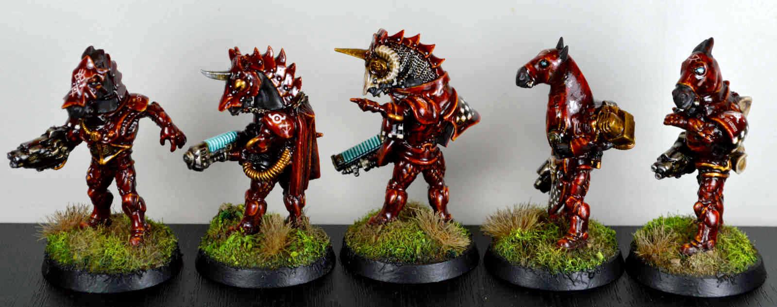 Chaos, Chaos Space Marines, Conversion, Horse Head, Kitbash, Mutant, Overlords, Proxy