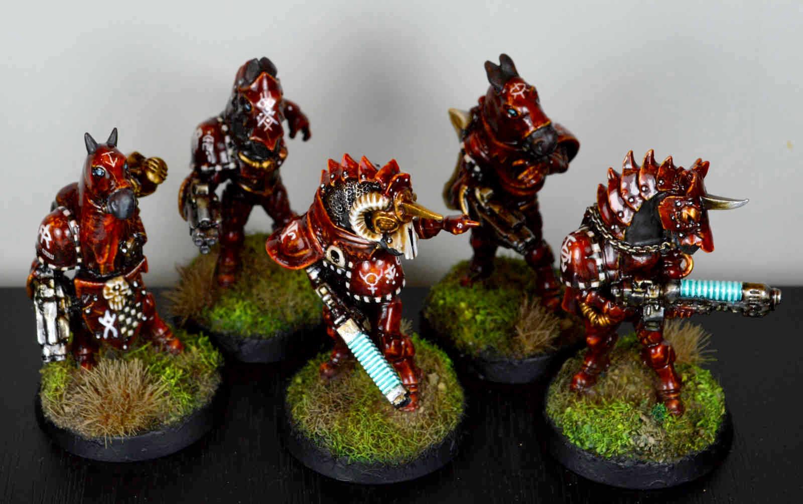Chaos, Chaos Space Marines, Conversion, Horse Head, Kitbash, Mutant, Overlords, Proxy
