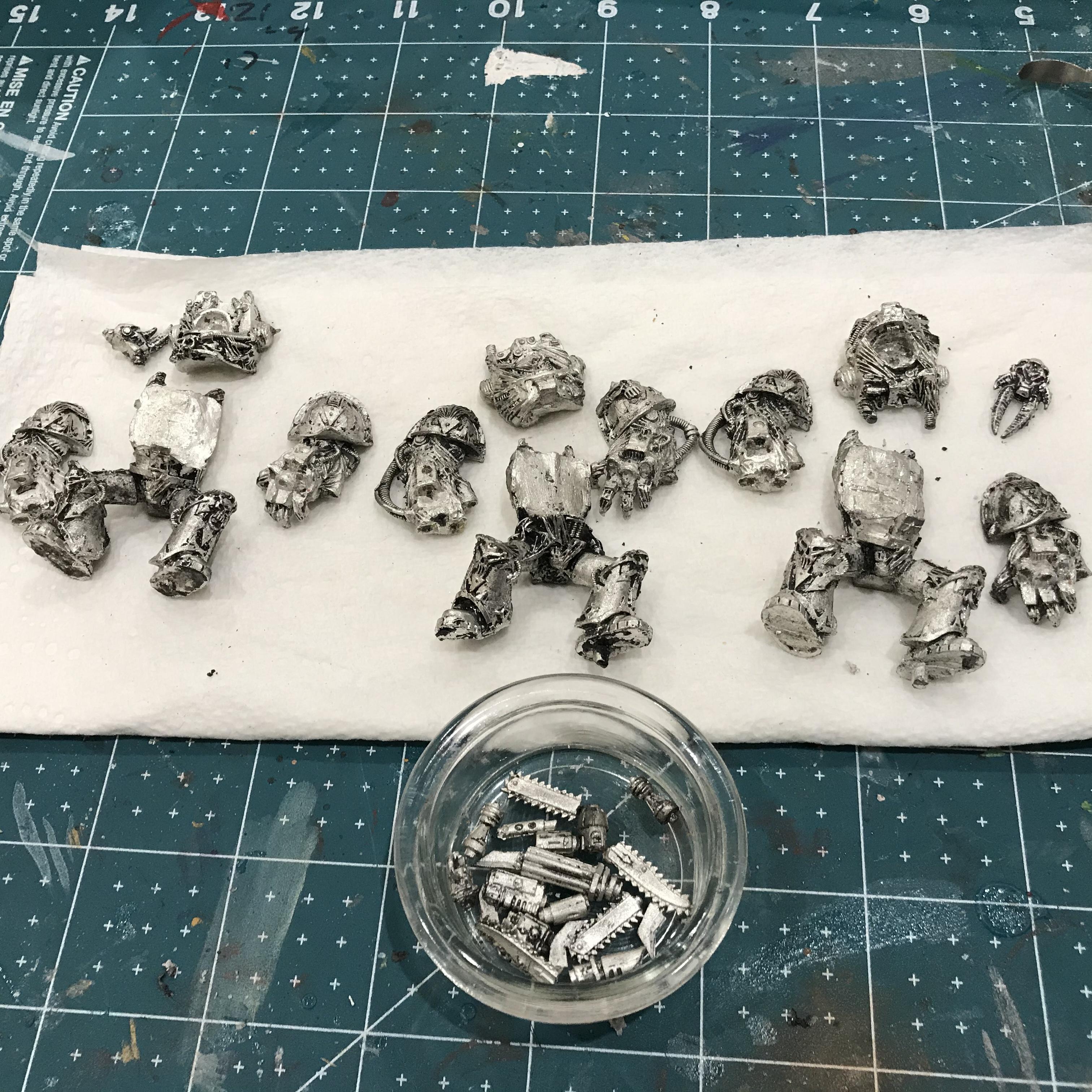 Iron Warriors, Metal, Obliterators, Work In Progress