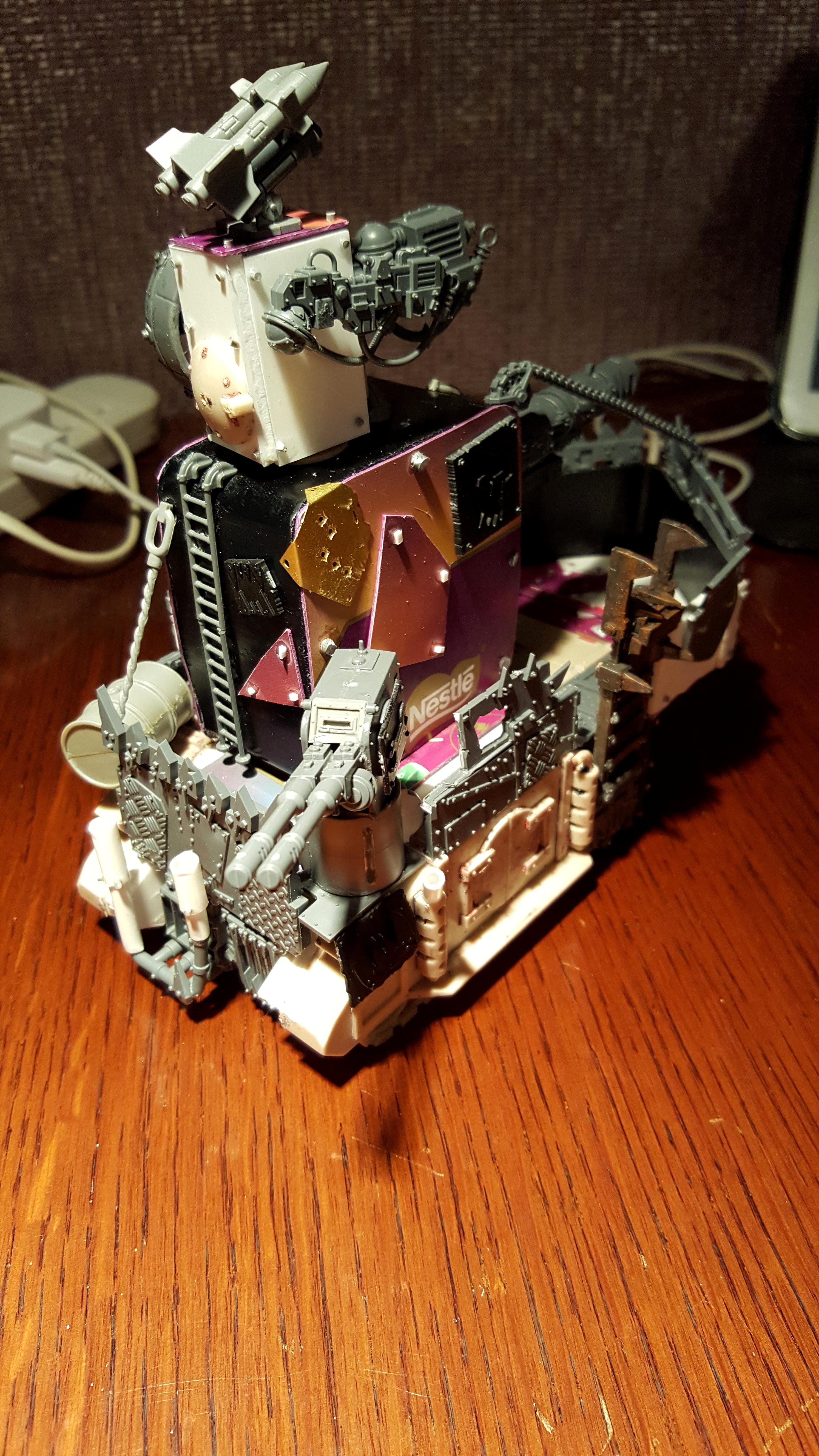 Gretchin, Grot-tank, Grots, Kitbash, Mega Tank, Mega-tank, Orks, Tank
