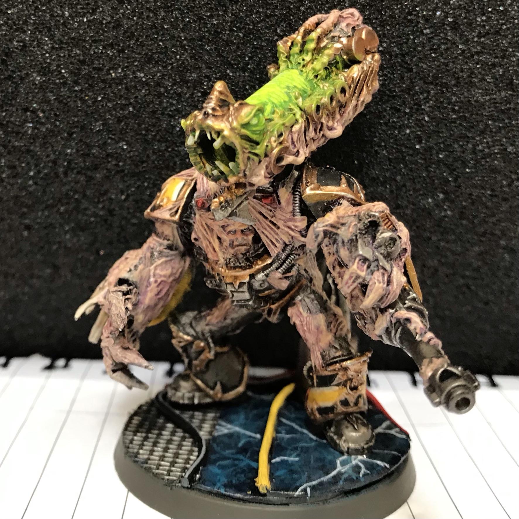 Conversion, Iron Warriors, Kitbash, Metal, Obliterators