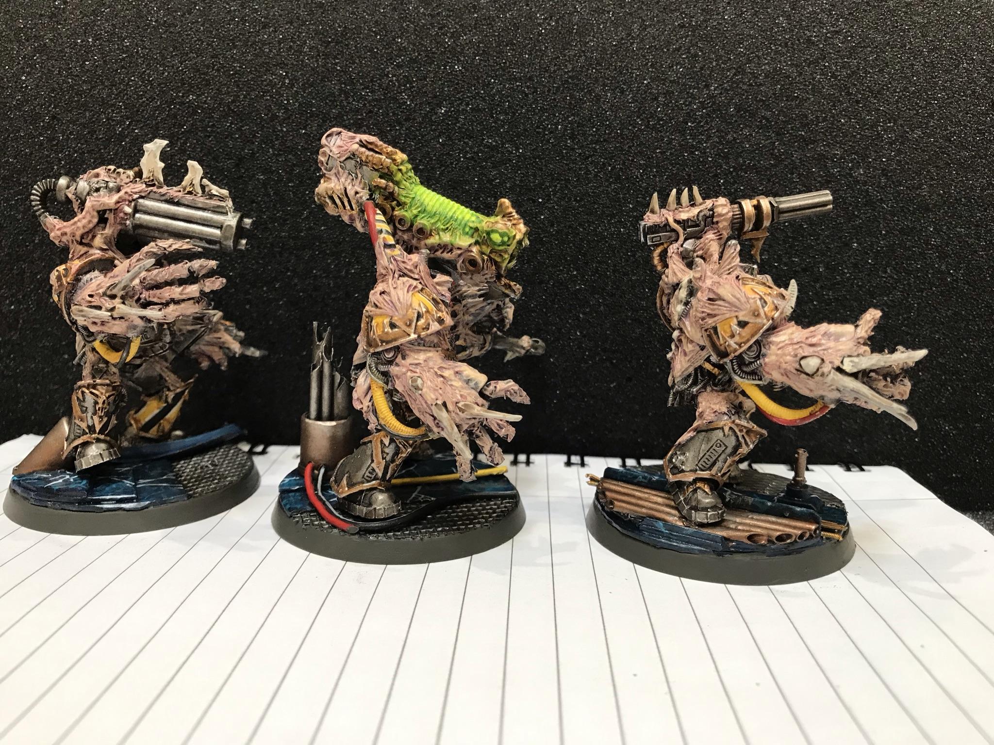 Conversion, Iron Warriors, Kitbash, Metal, Obliterators