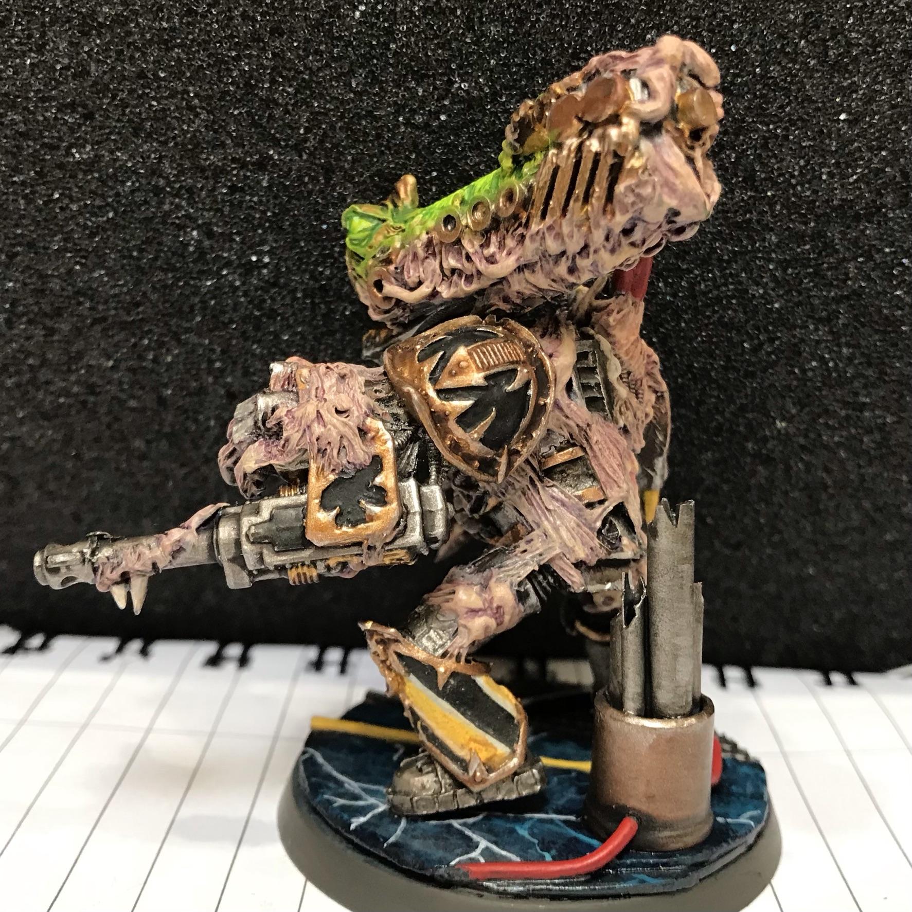 Conversion, Iron Warriors, Kitbash, Metal, Obliterators