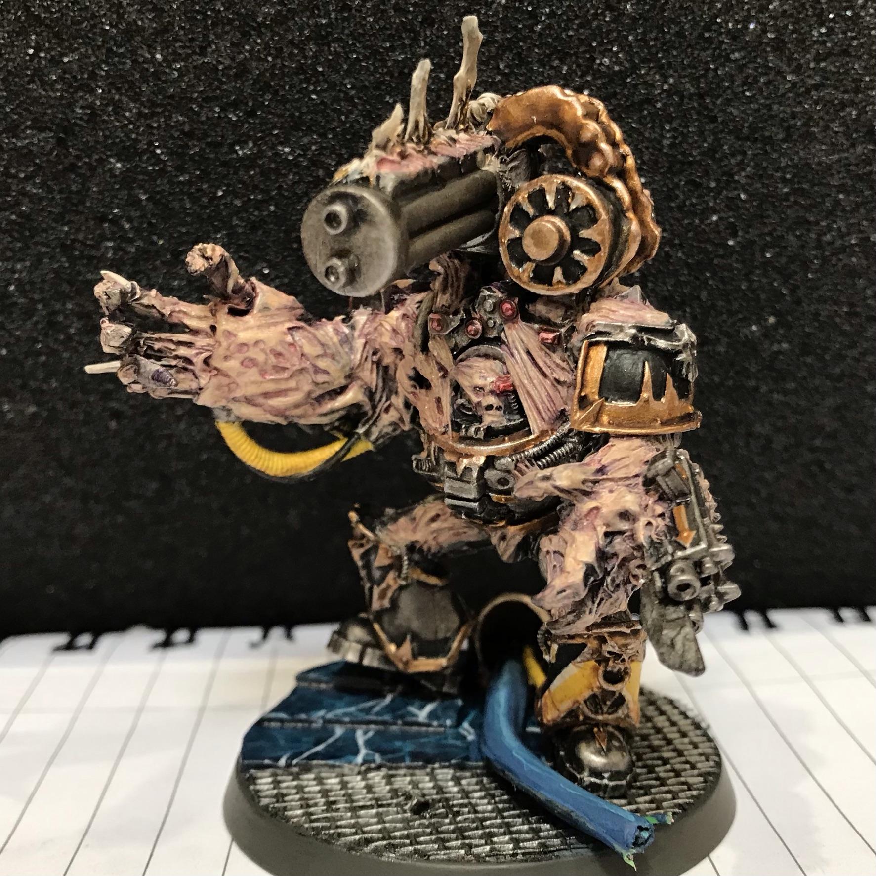 Conversion, Iron Warriors, Kitbash, Metal, Obliterators