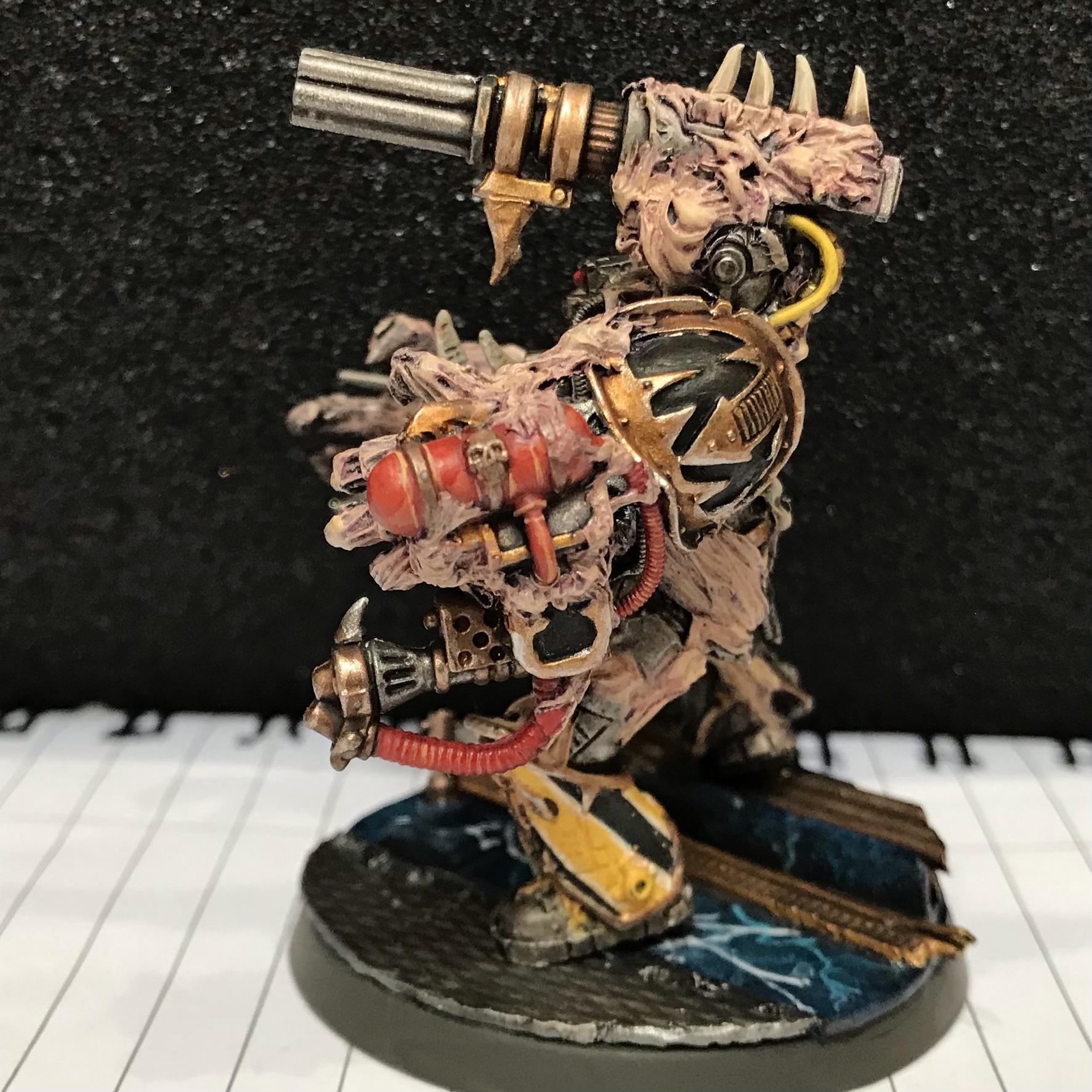 Conversion, Iron Warriors, Kitbash, Metal, Obliterators