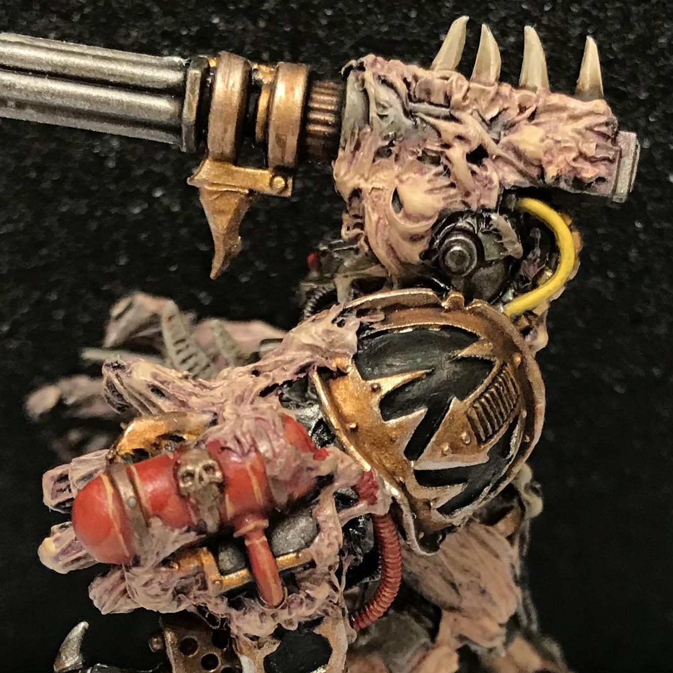Conversion, Iron Warriors, Kitbash, Metal, Obliterators