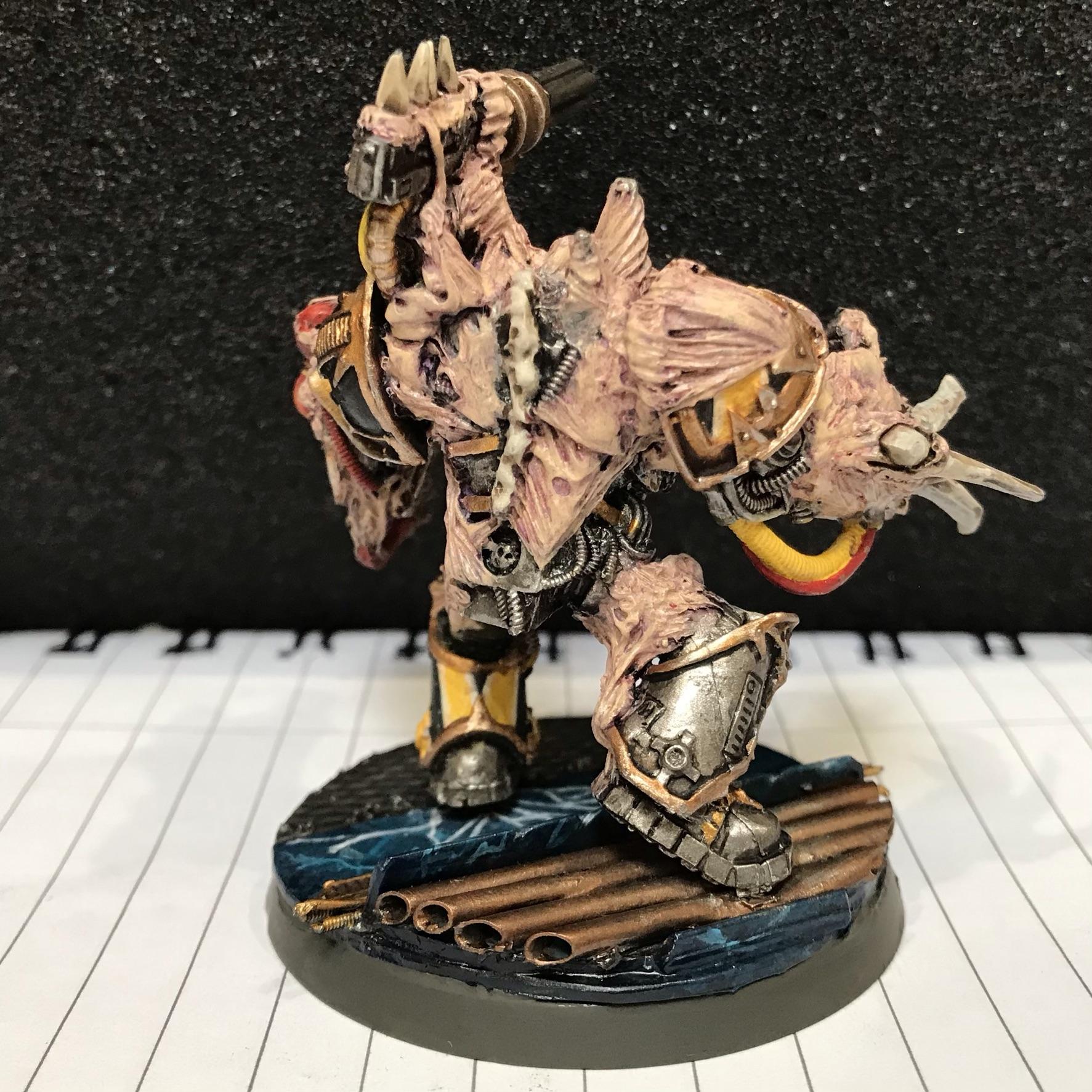 Conversion, Iron Warriors, Kitbash, Metal, Obliterators