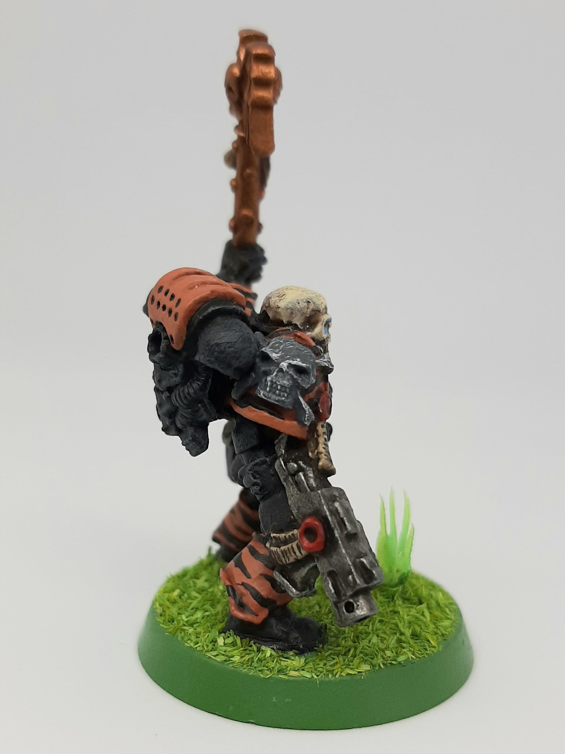 Adeptus, Astartes, Camouflage, Chaplain, Conversion, Crozius, Custom, Fighting, Forest, Ghuyarashtra, Jungle, Kitbash, Mahaduyana, Space, Space Marines, Tigers, Veda