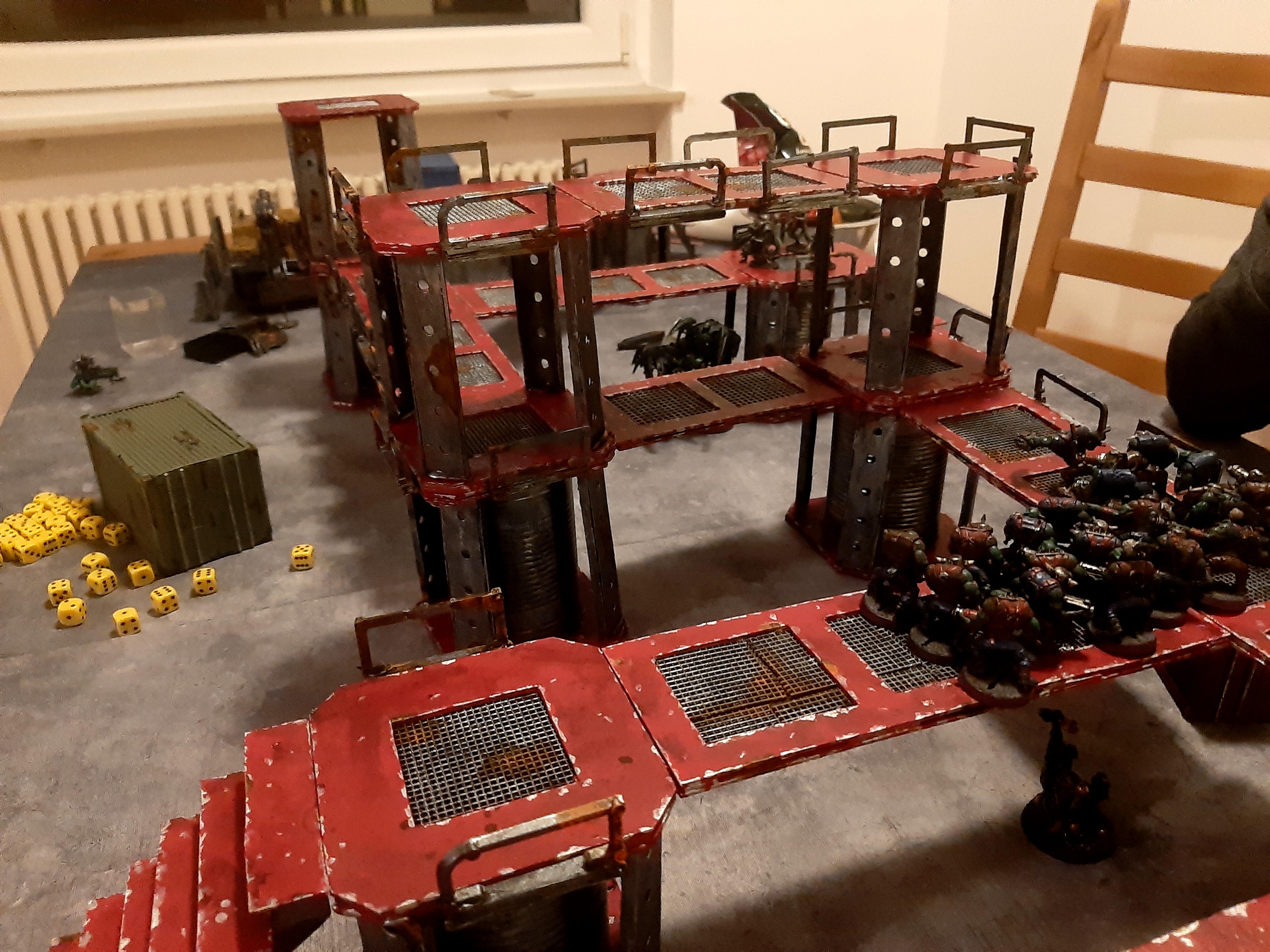 Turn 3 - Shootas advance
