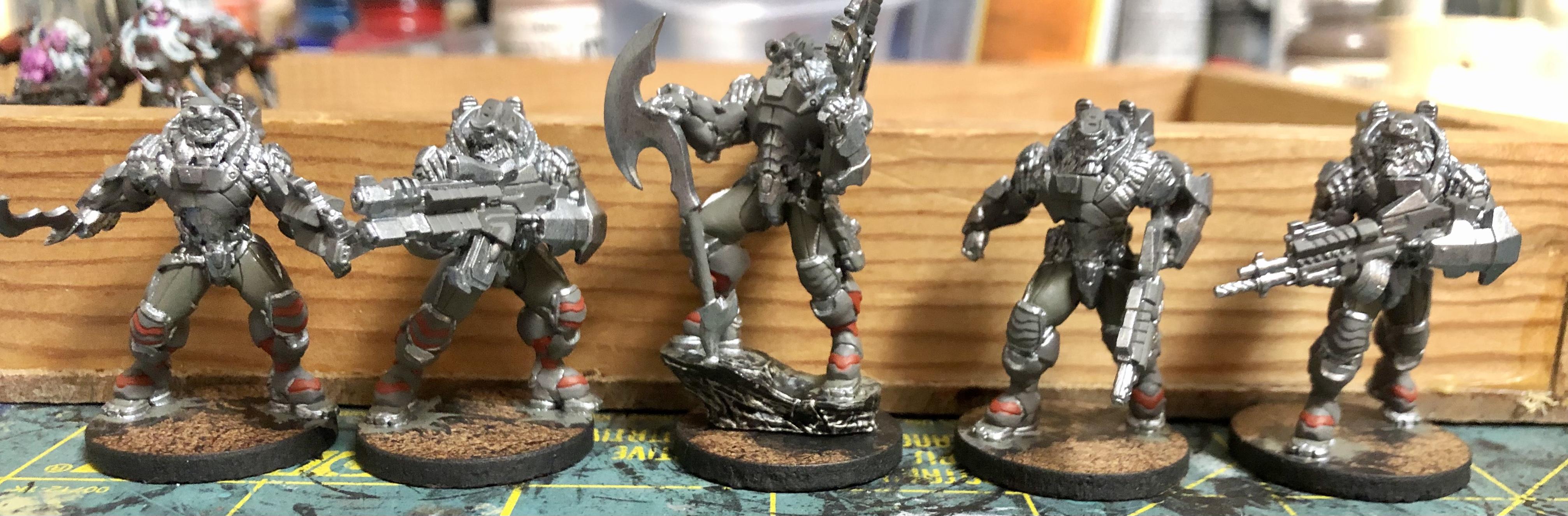Combined Army, Corvus Belli, Infinity, Morat, Work In Progress, Yaogats