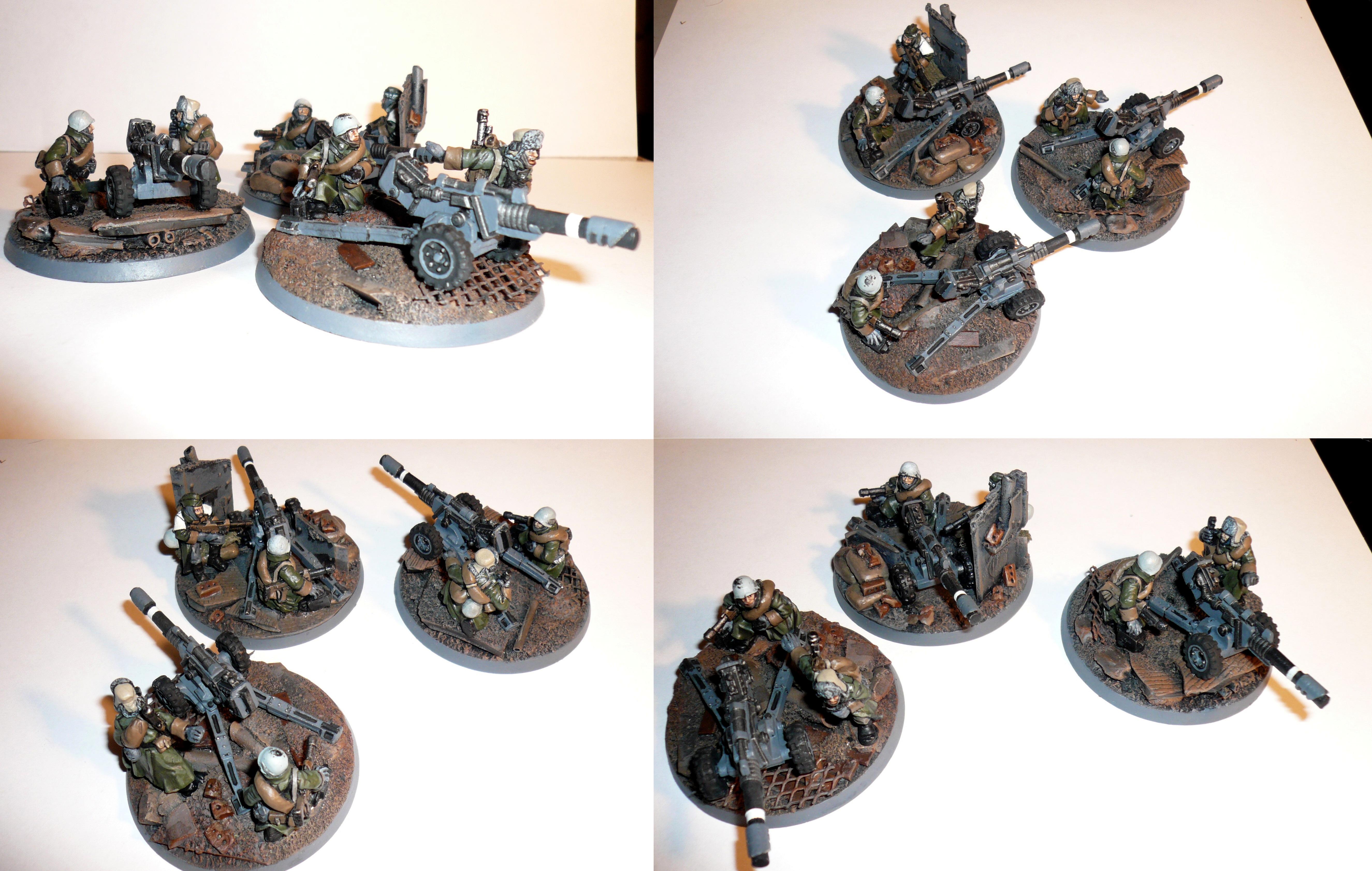 Astra Militarum, Heavy Weapons Team, Imperial Guard, Lascannon, Valhalans, Valhallans
