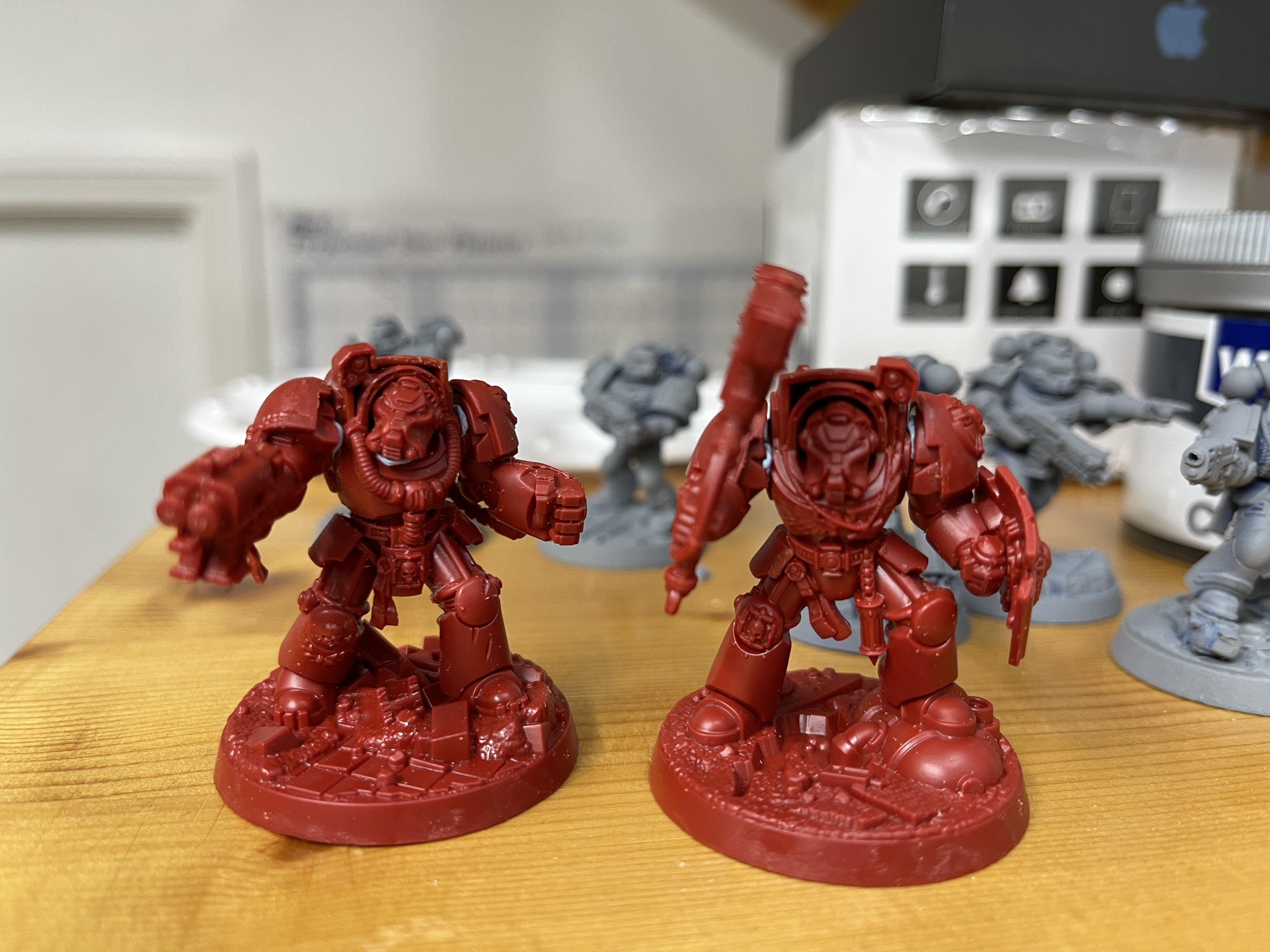 Kitbash, Series 2, Space Marine Heroes, Space Marines, Terminator Armor, Void Panthers, Warhammer 40,000