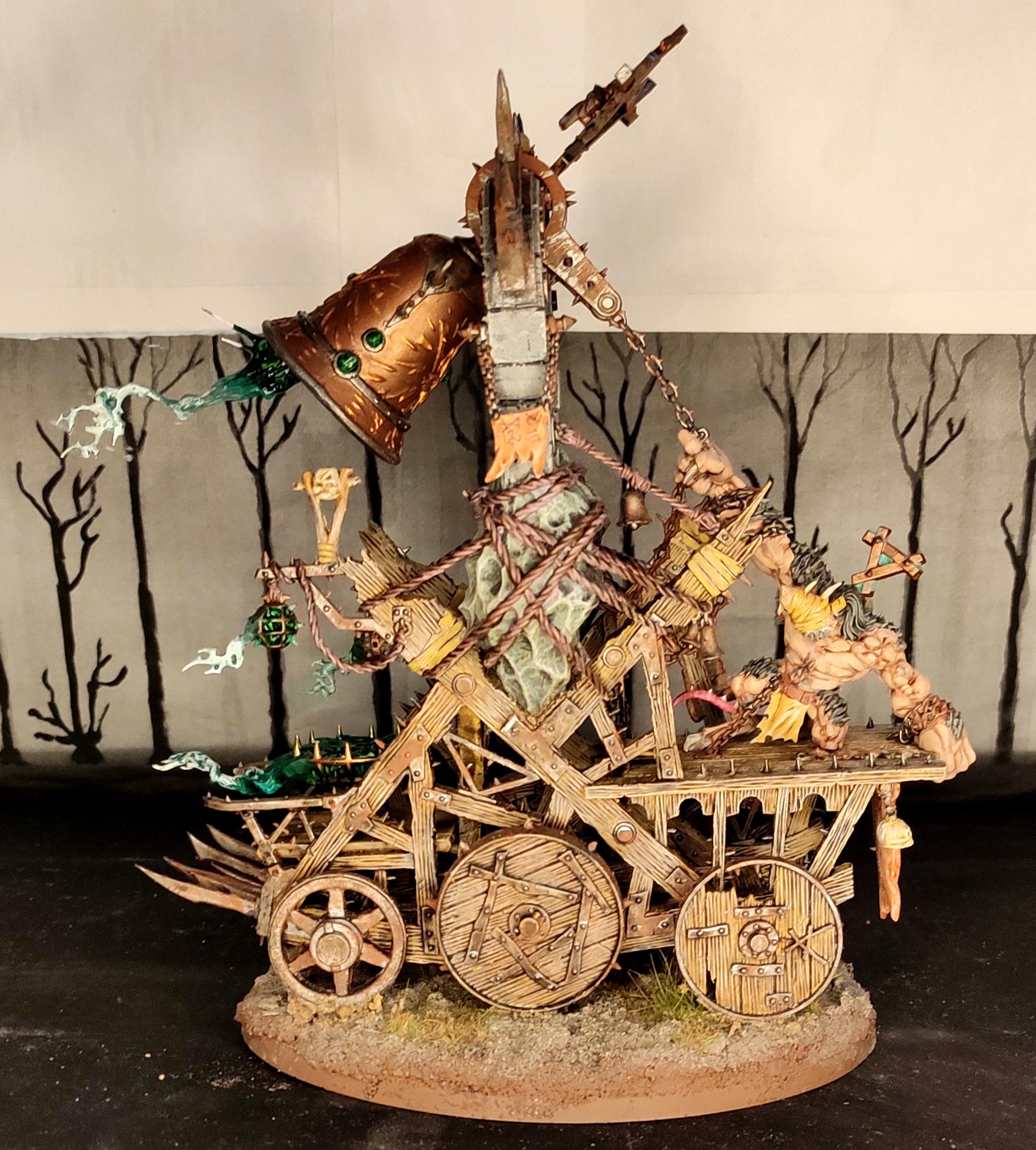 Age Of Sigmar, Altar, Chaos, Conversion, Rat Ogre, Screaming Bell, Skaven, War Machine, Warhammer Fantasy, Warpstone