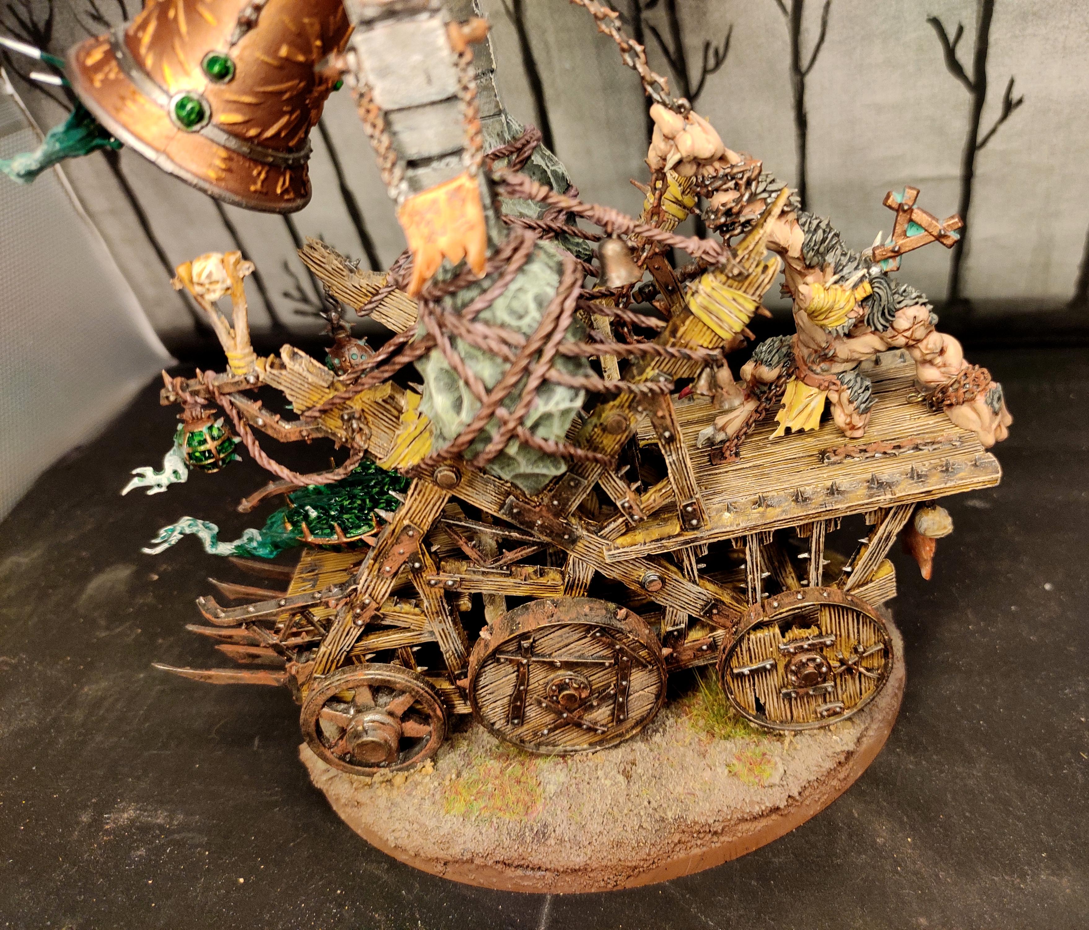 Age Of Sigmar, Altar, Chaos, Conversion, Rat Ogre, Screaming Bell, Skaven, War Machine, Warhammer Fantasy, Warpstone