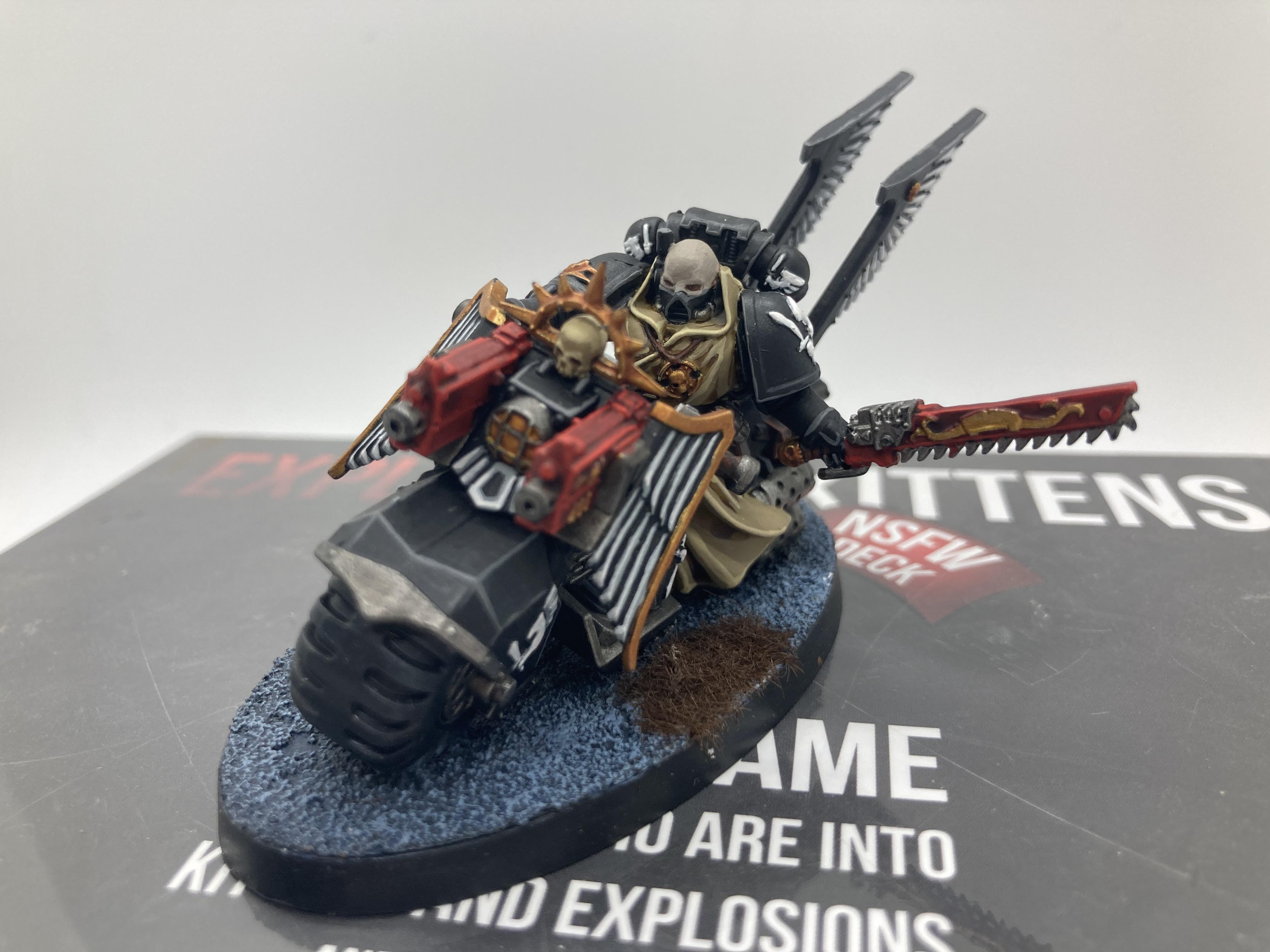 Dark Angel Captain on Bike