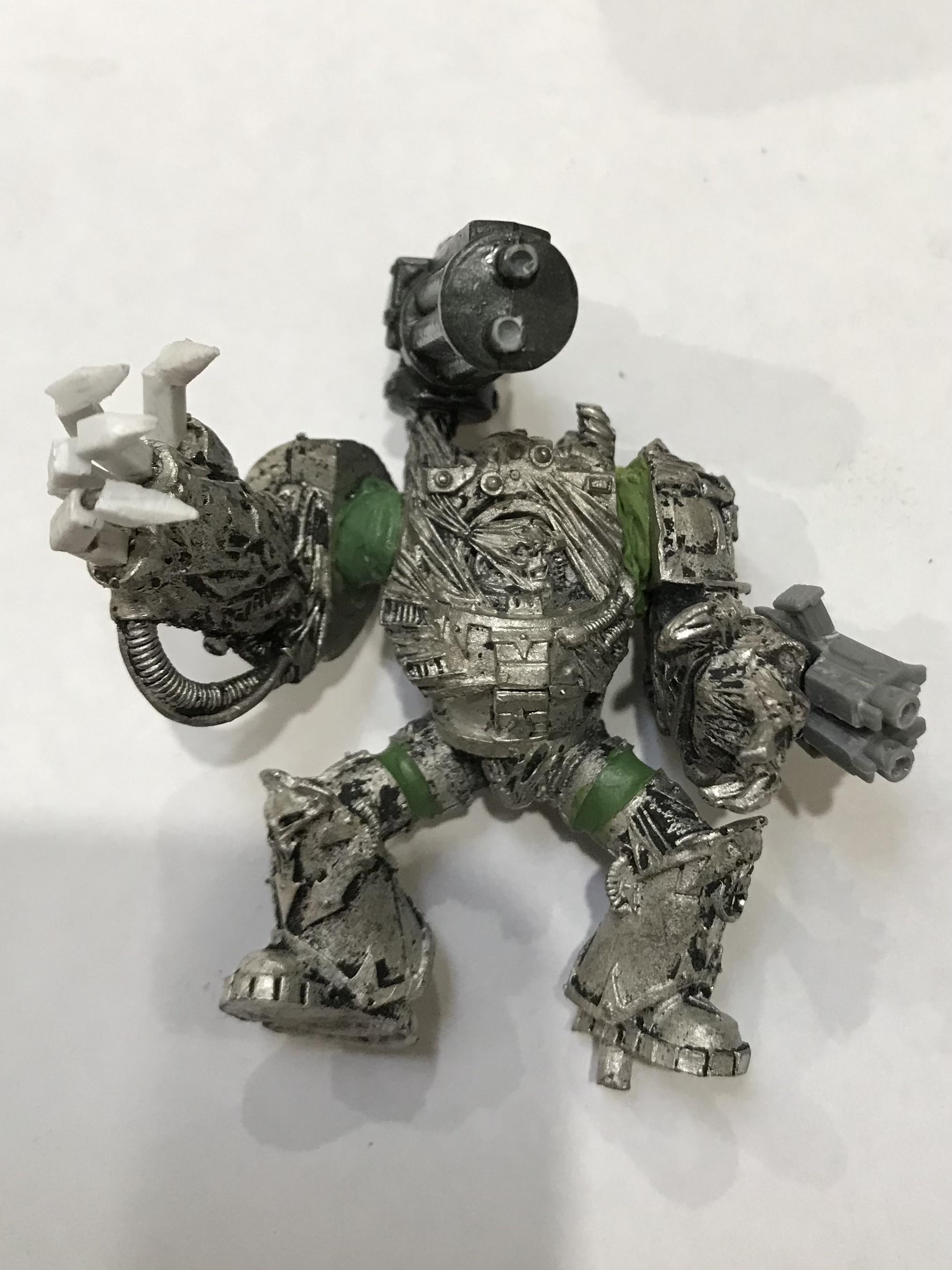 Conversion, Iron Warriors, Kitbash, Metal, Obliterators, Work In Progress