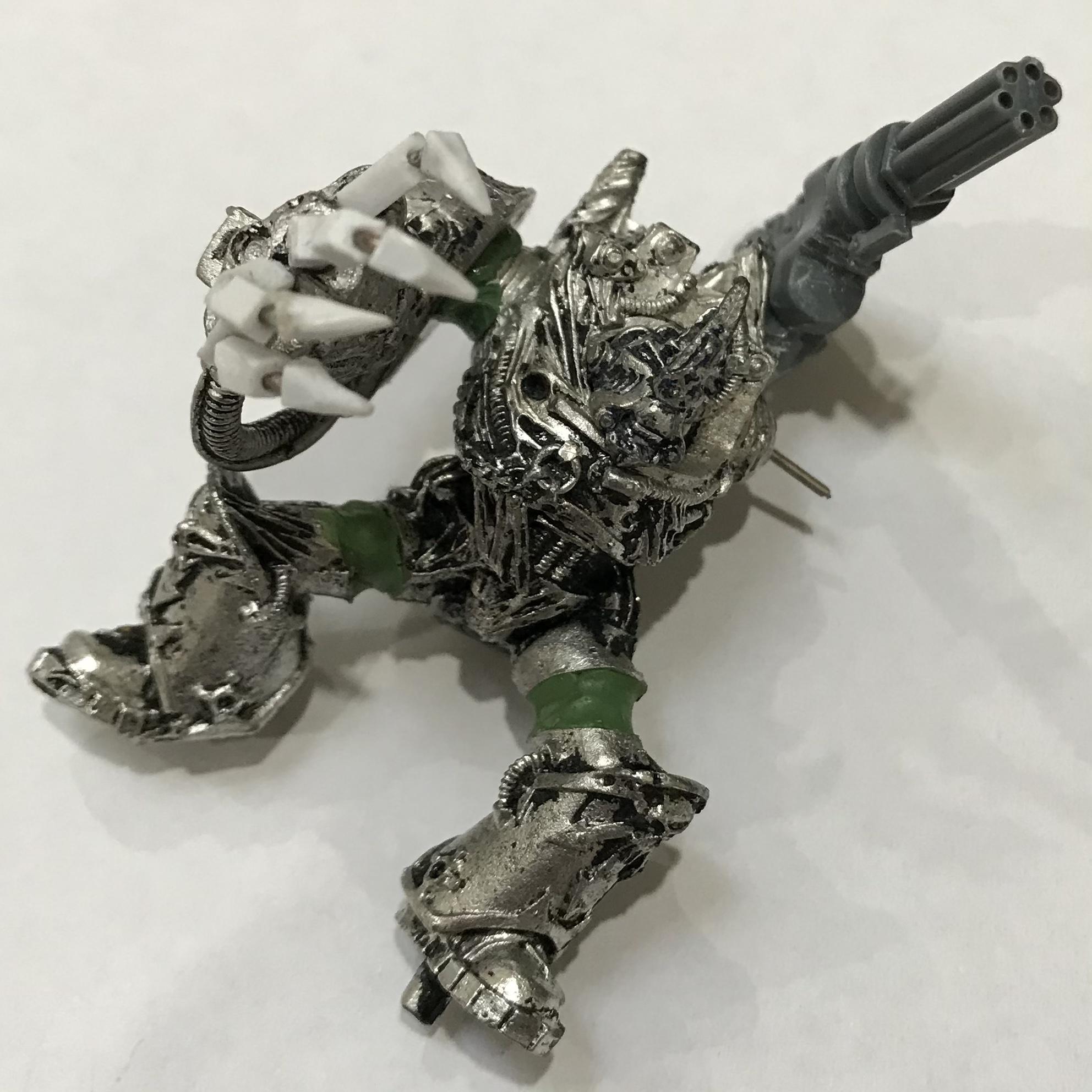 Conversion, Iron Warriors, Kitbash, Metal, Obliterators, Work In Progress