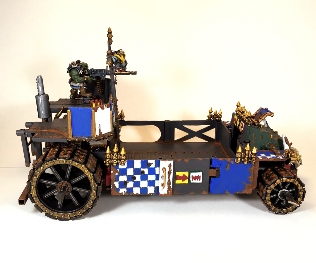 2nd Edition, Battlewagon, Conversion, Deathskulls, Orks, Scratch Build, Trukk, Warhammer 40,000