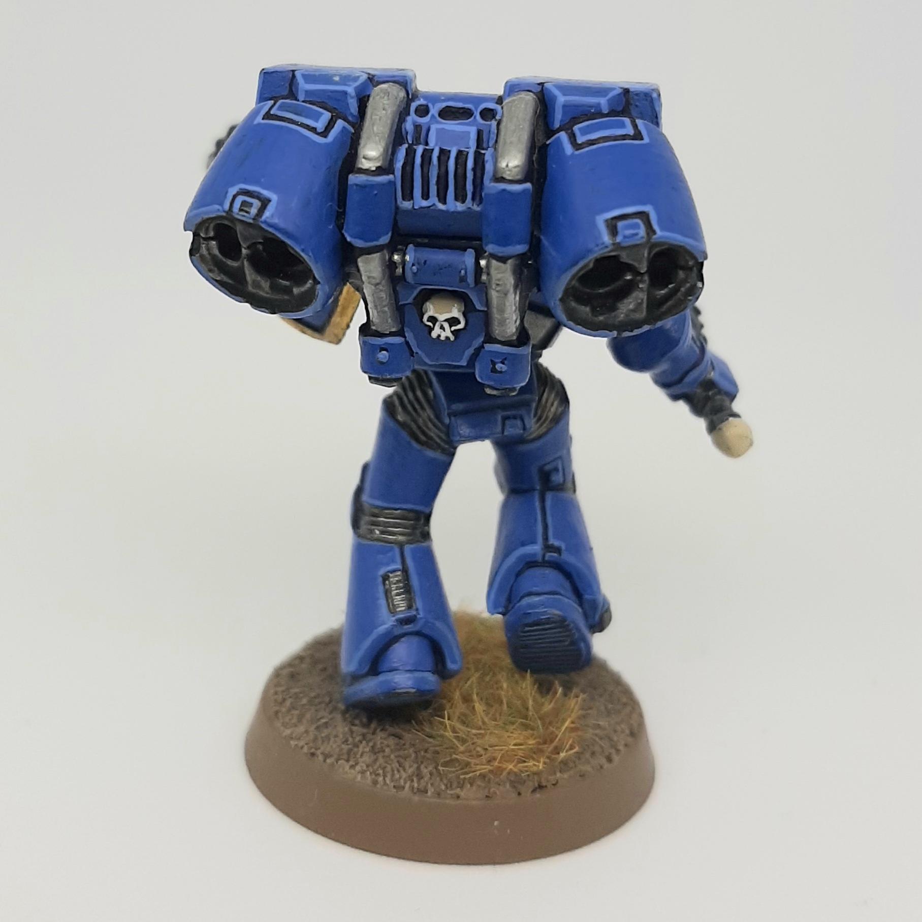 Assault, Bolt, Chainsword, Conversion, Custom, Kitbash, Pistol, Space Marines, Ultramarines