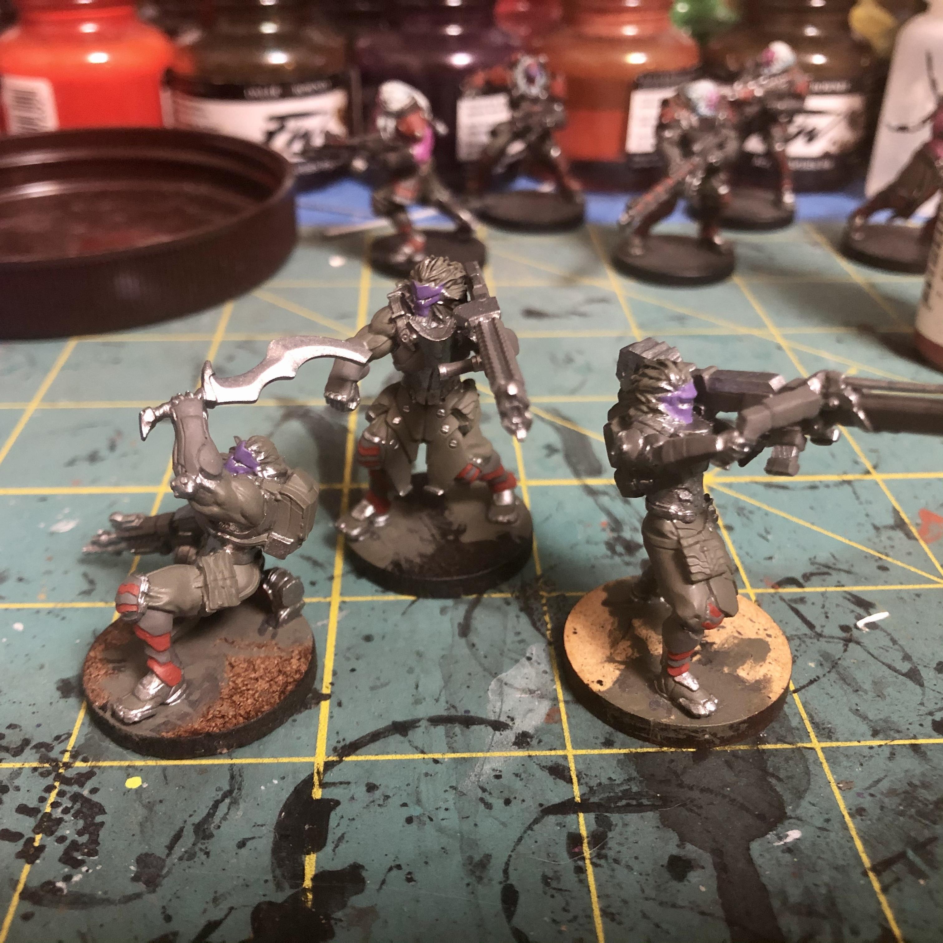 Combined Army, Corvus Belli, Infinity, Kurgat, Morat, Work In Progress