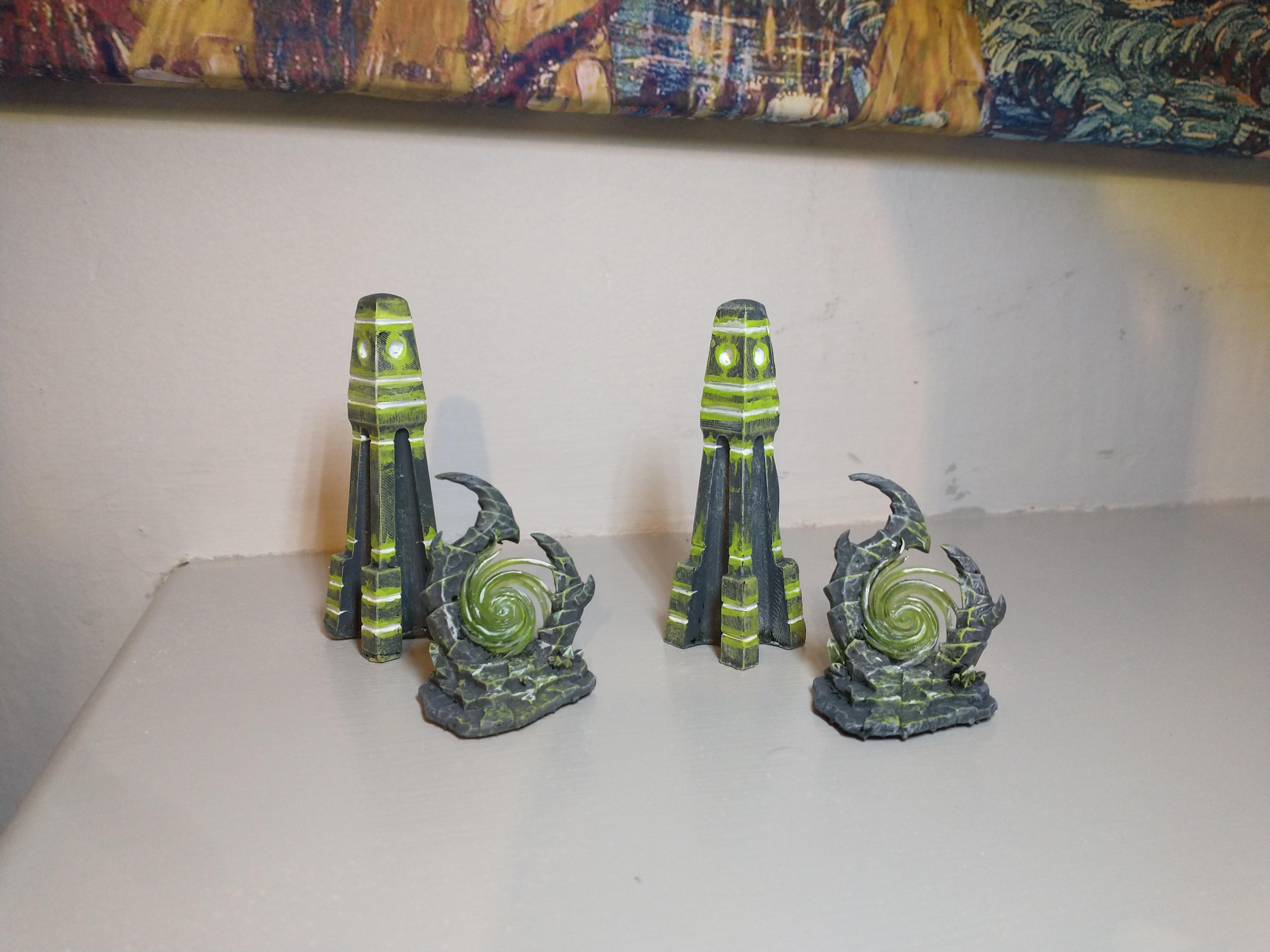 Targa pylons and void Gates