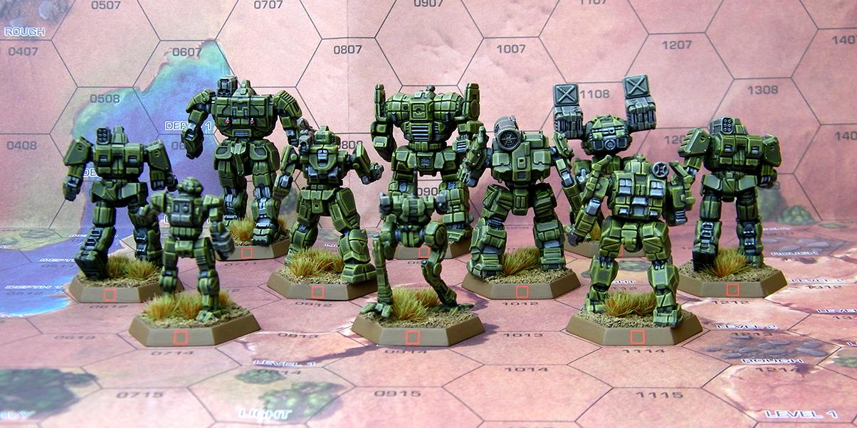 Battle-tech, Battletech, Mechs