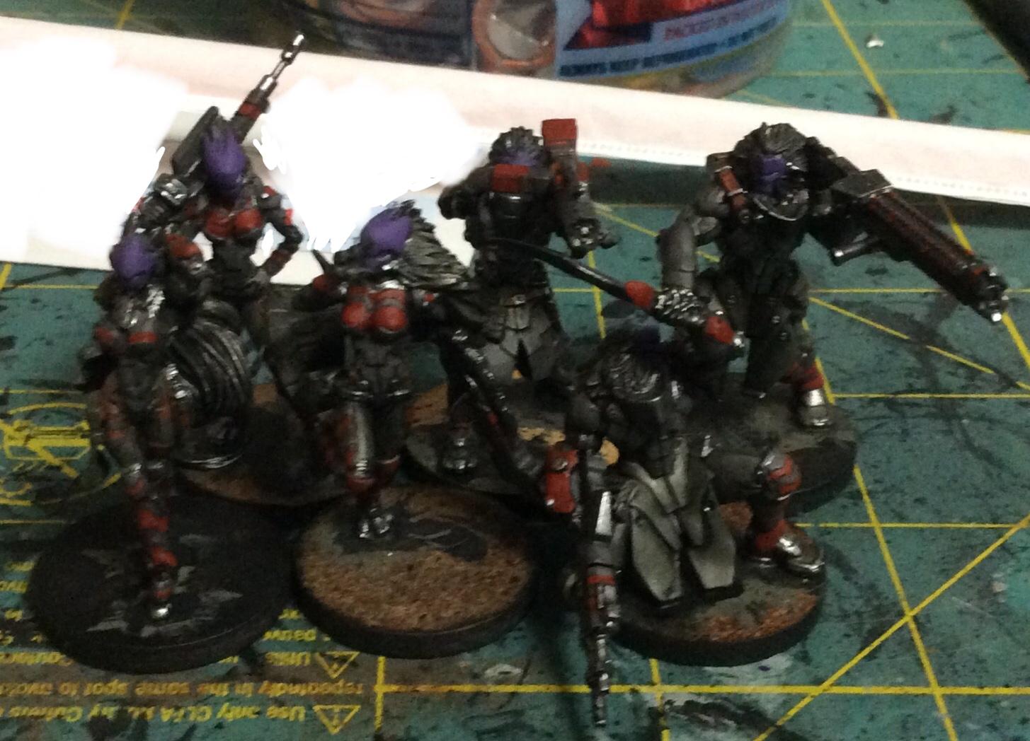 Combined Army, Corvus Belli, Infinity, Kurgat, Morat, Treitak Anyat, Work In Progress, Zerat