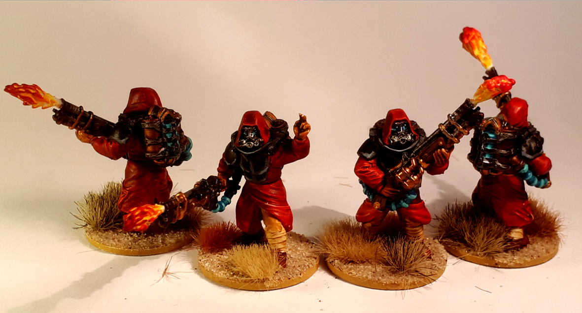Anvil Industry, Imperial Guard, Miasman Redcowls, Scions