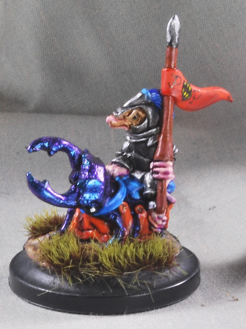 Animal Adventurers, Badgers And Burrows, Beetle, Knights, Oathsworn Miniatures, Shrew, Warhammer Fantasy