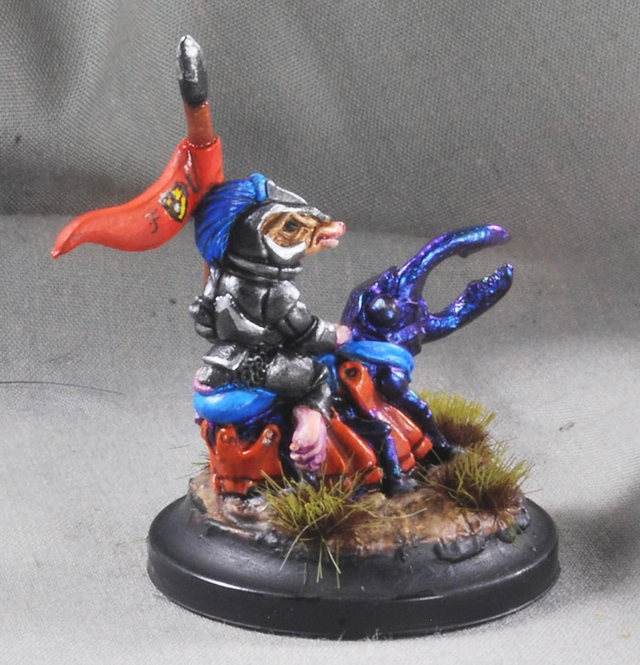 Animal Adventurers, Badgers And Burrows, Beetle, Knights, Oathsworn Miniatures, Shrew, Warhammer Fantasy