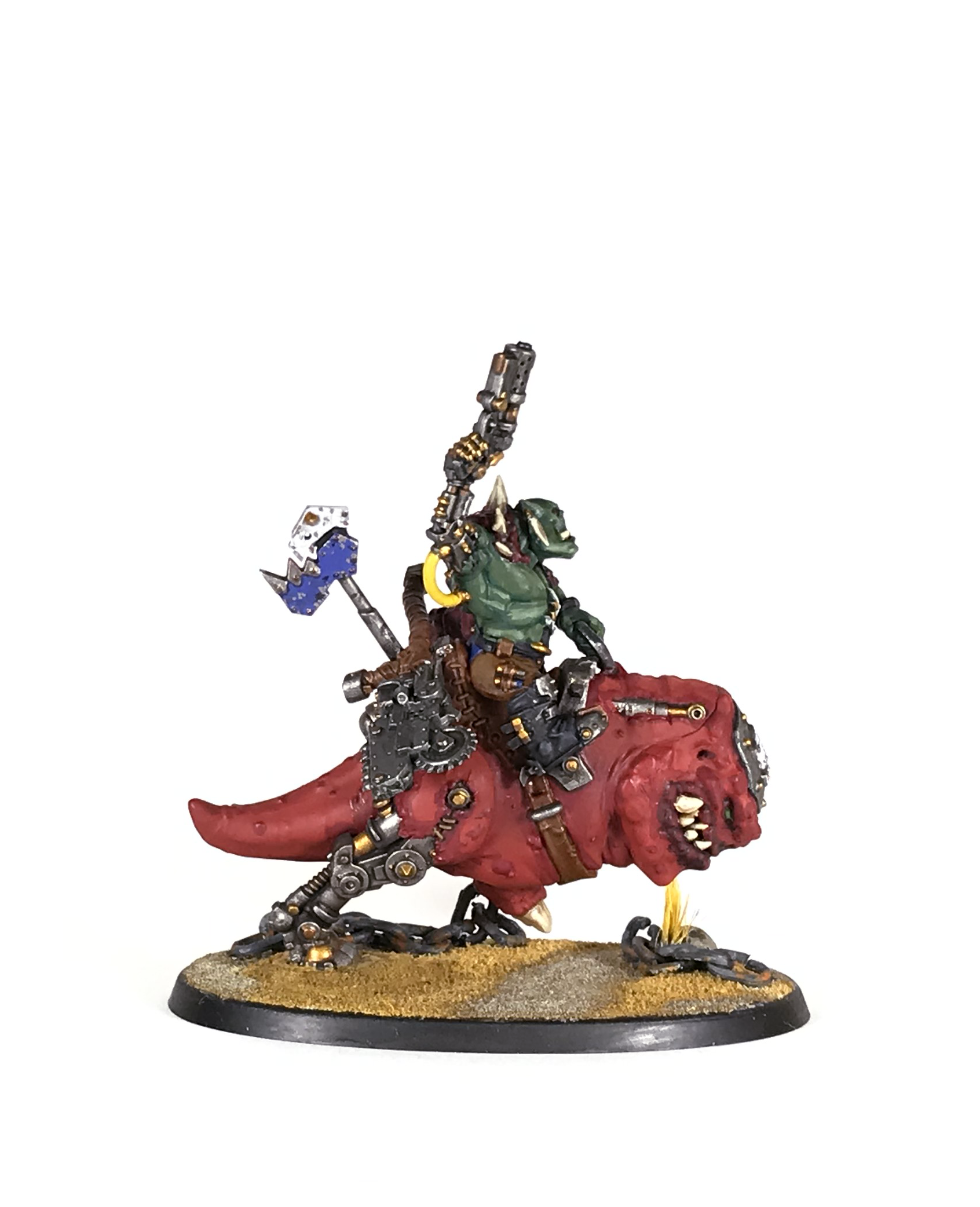 Beast Snagga, Deathskulls, Nob, Orks, Smasha Squig, Warhammer 40,000