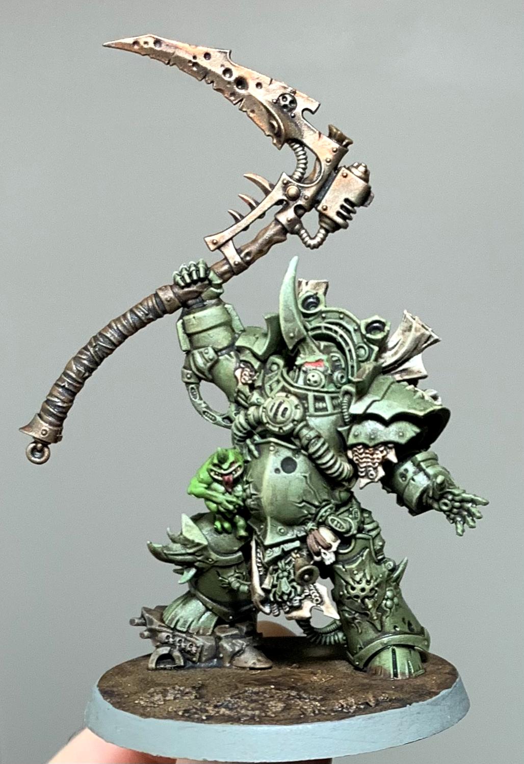 Death Guard, Nurgle, Plague Marines, Terminator Armor