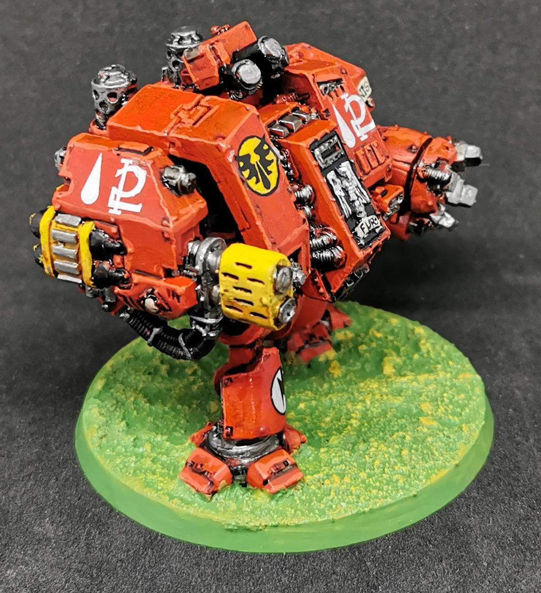 Blood Angels Dreadnought right